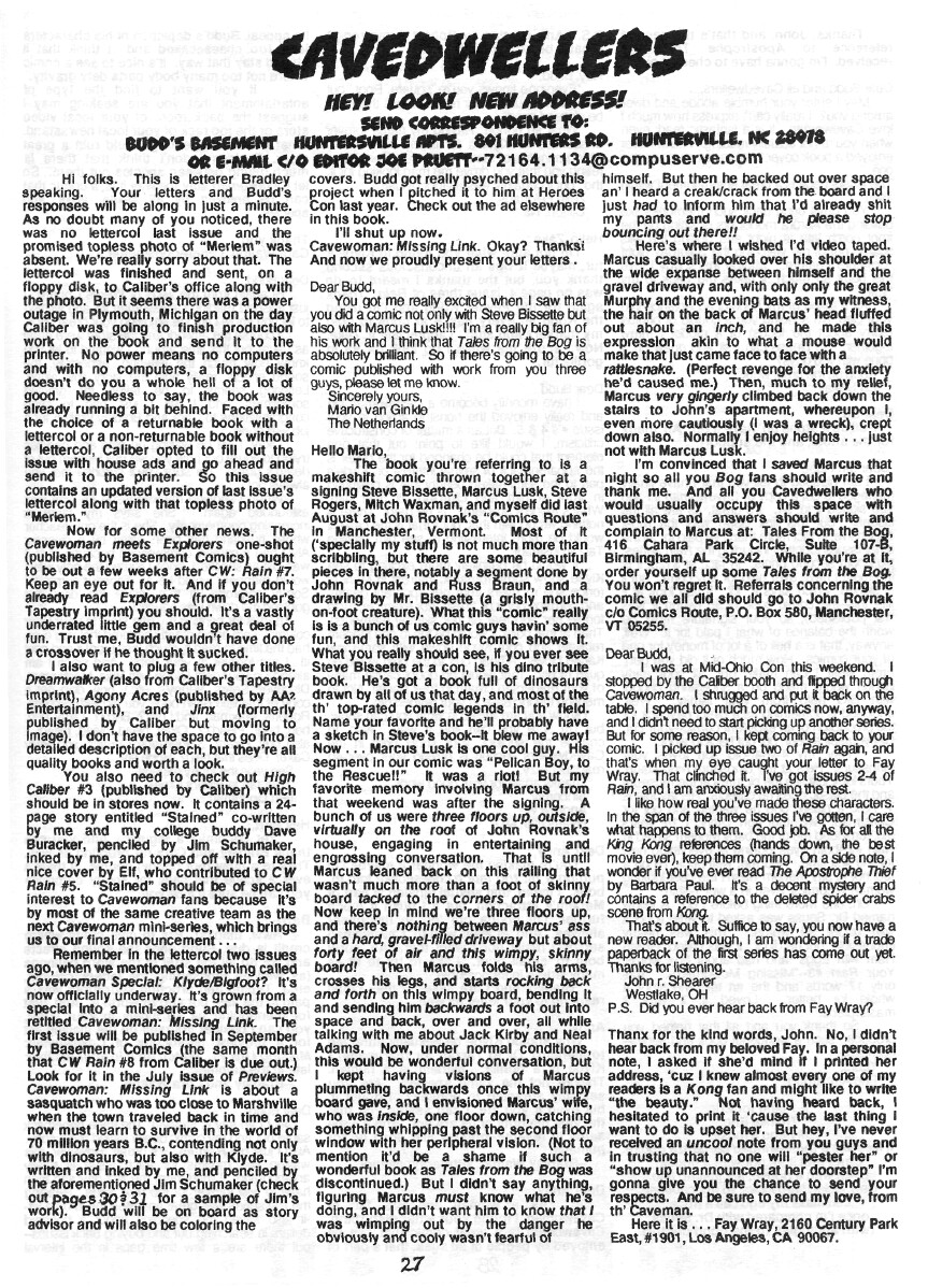 Read online Cavewoman: Rain comic -  Issue #7 - 29