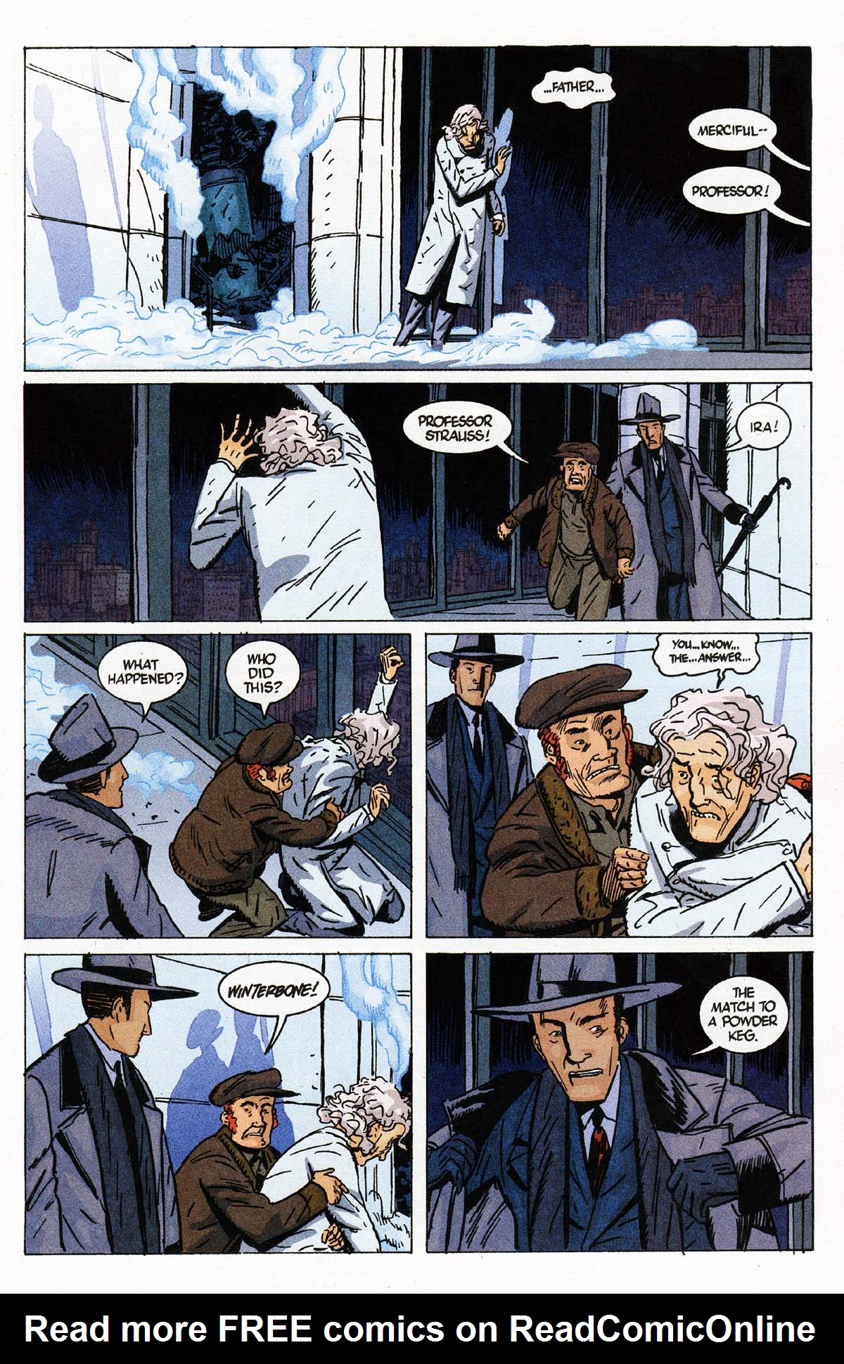 Read online The Nevermen: Streets of Blood comic -  Issue #3 - 5