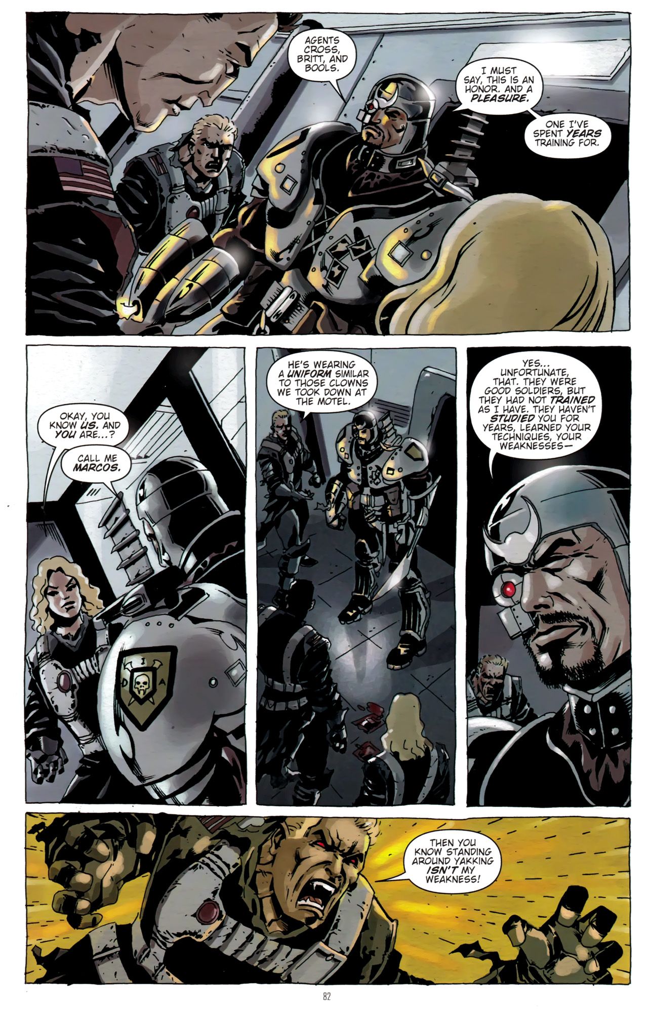 Read online CVO : Covert Vampiric Operations -- 100-Page Spectacular comic -  Issue # TPB - 83