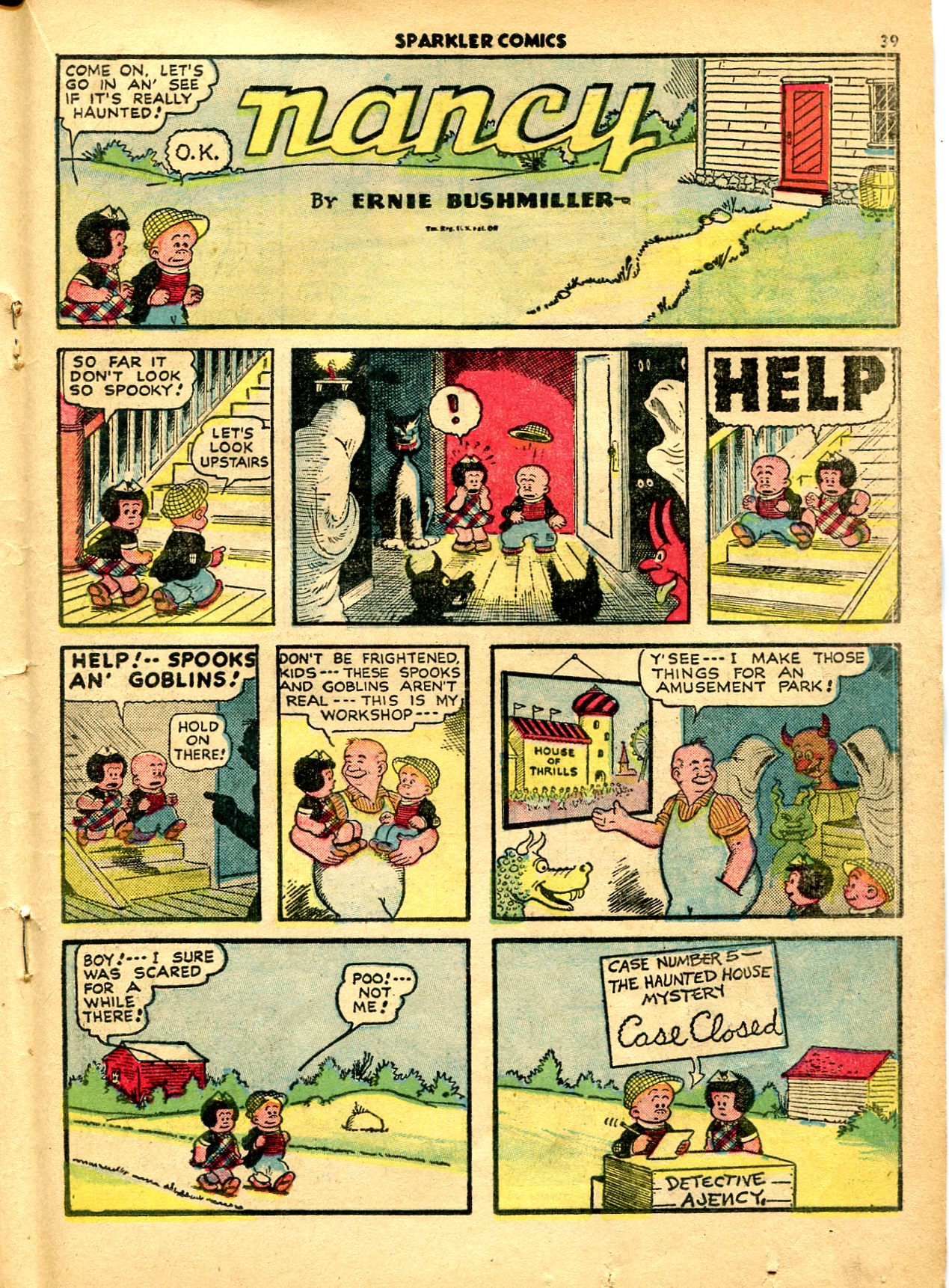 Read online Sparkler Comics comic -  Issue #11 - 37