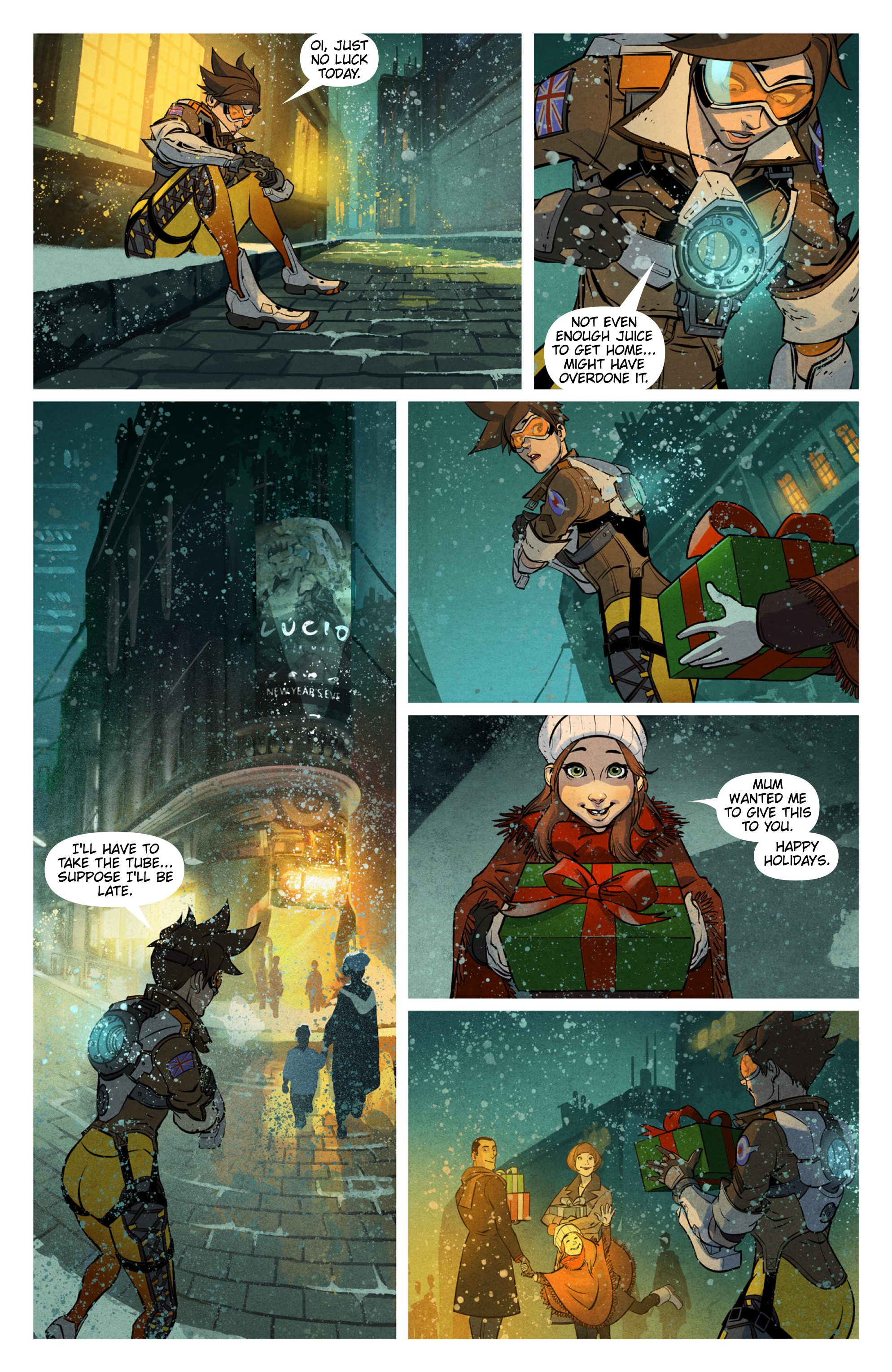 Read online Overwatch comic -  Issue #10 - 7
