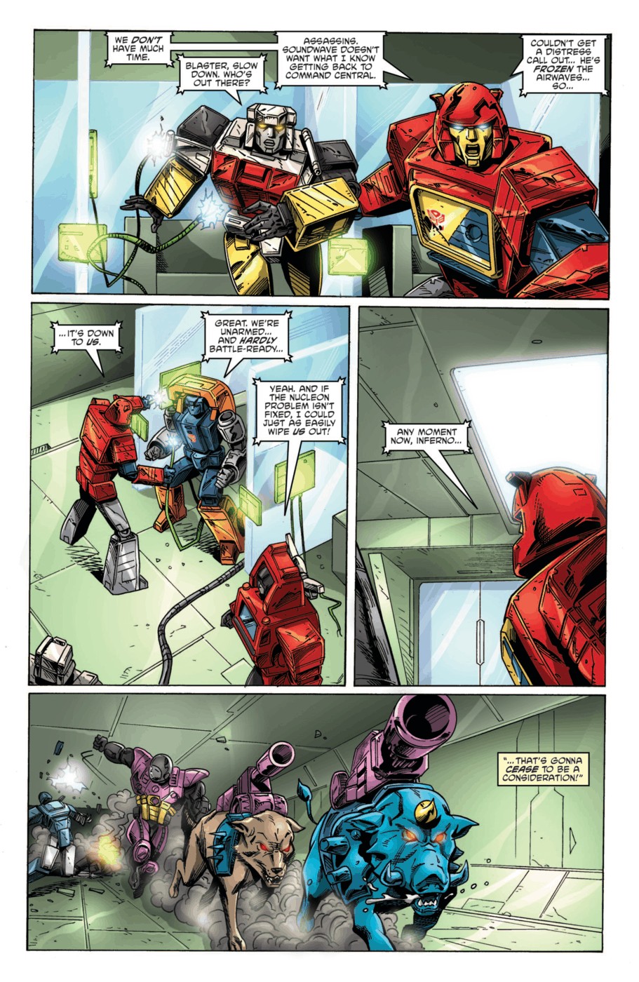 Read online The Transformers: Regeneration One comic -  Issue #92 - 18