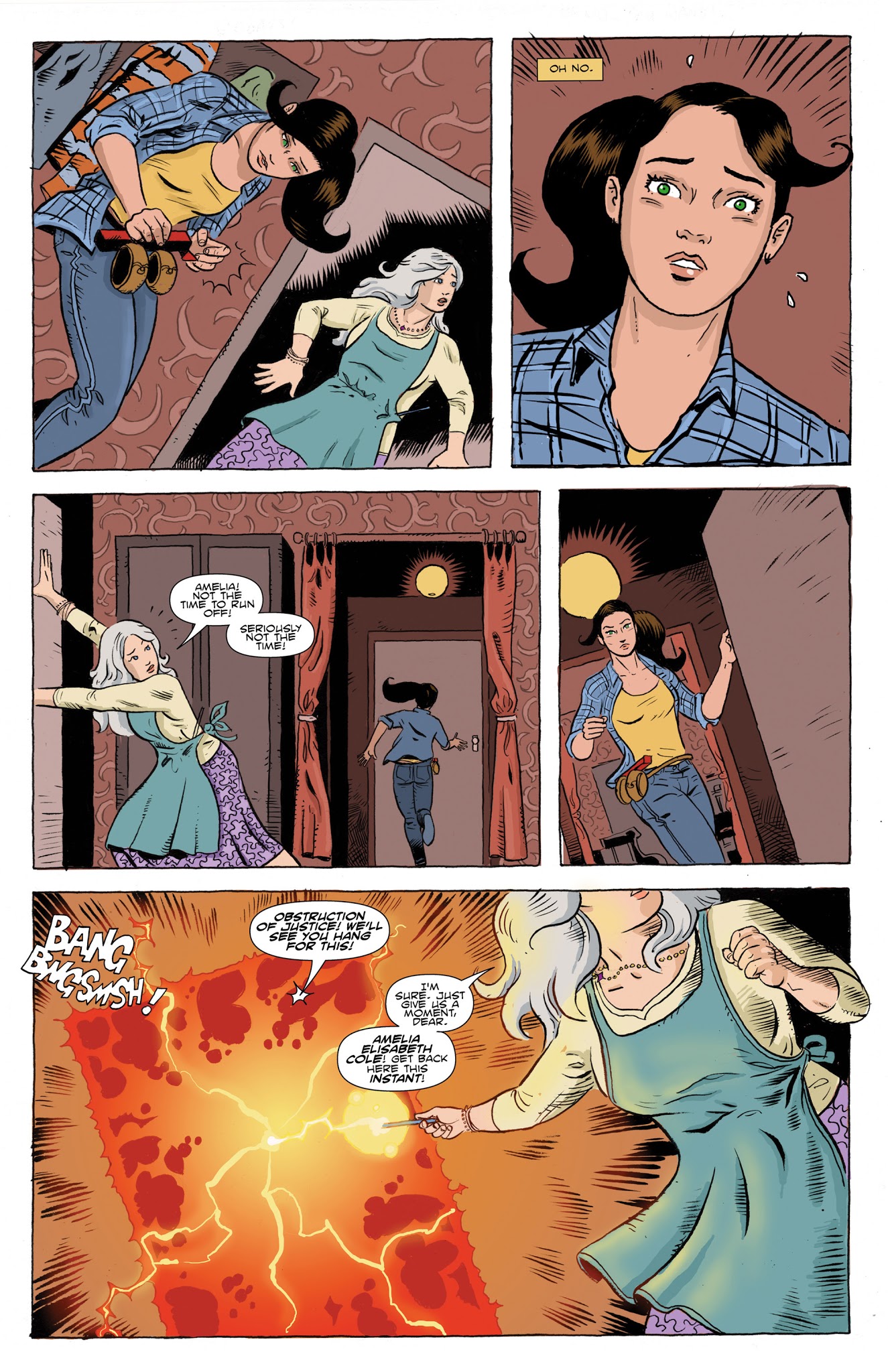 Read online Amelia Cole and the Unknown World comic -  Issue # TPB - 17