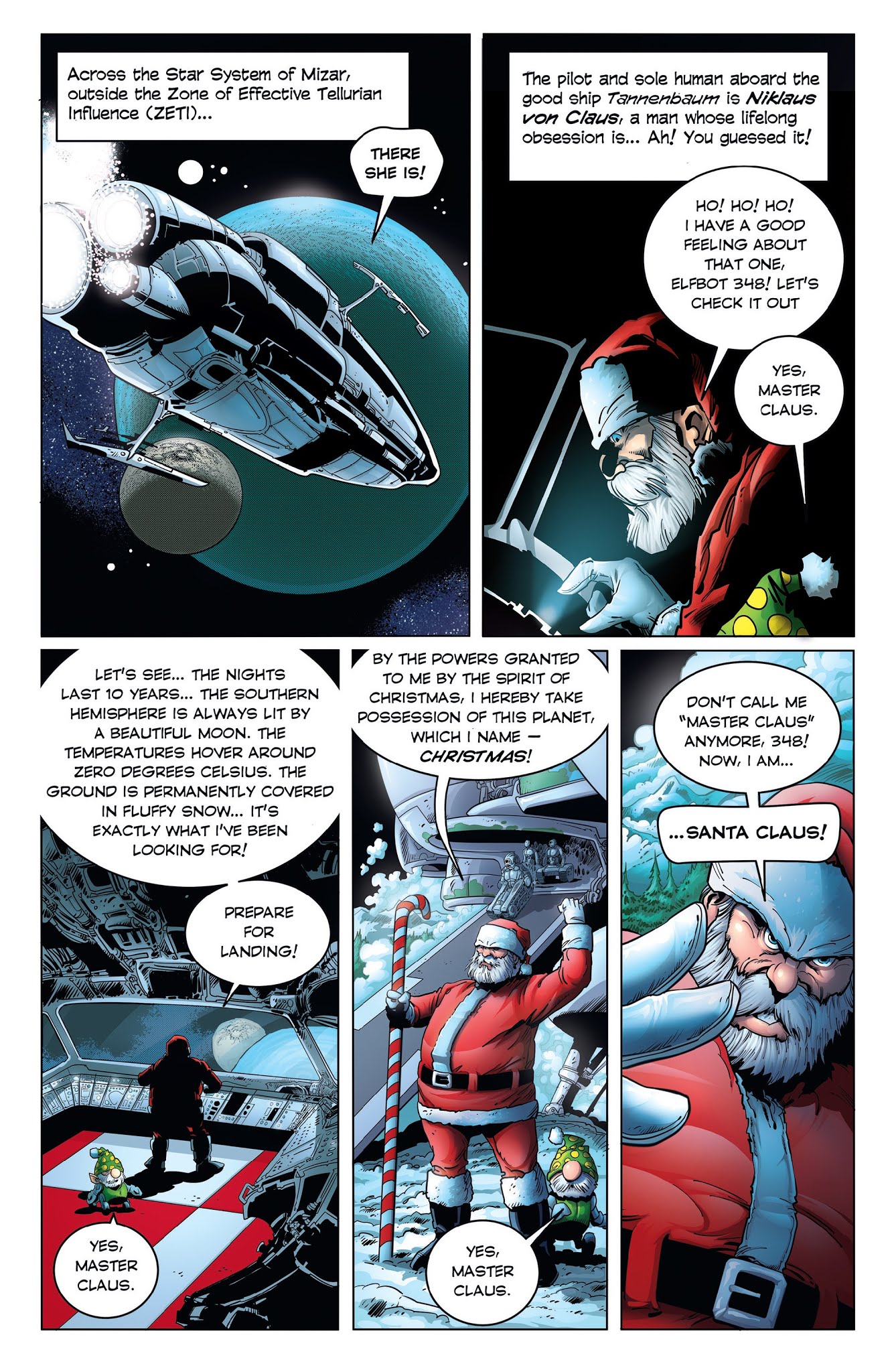Read online Barbarella Holiday Special comic -  Issue # Full - 3