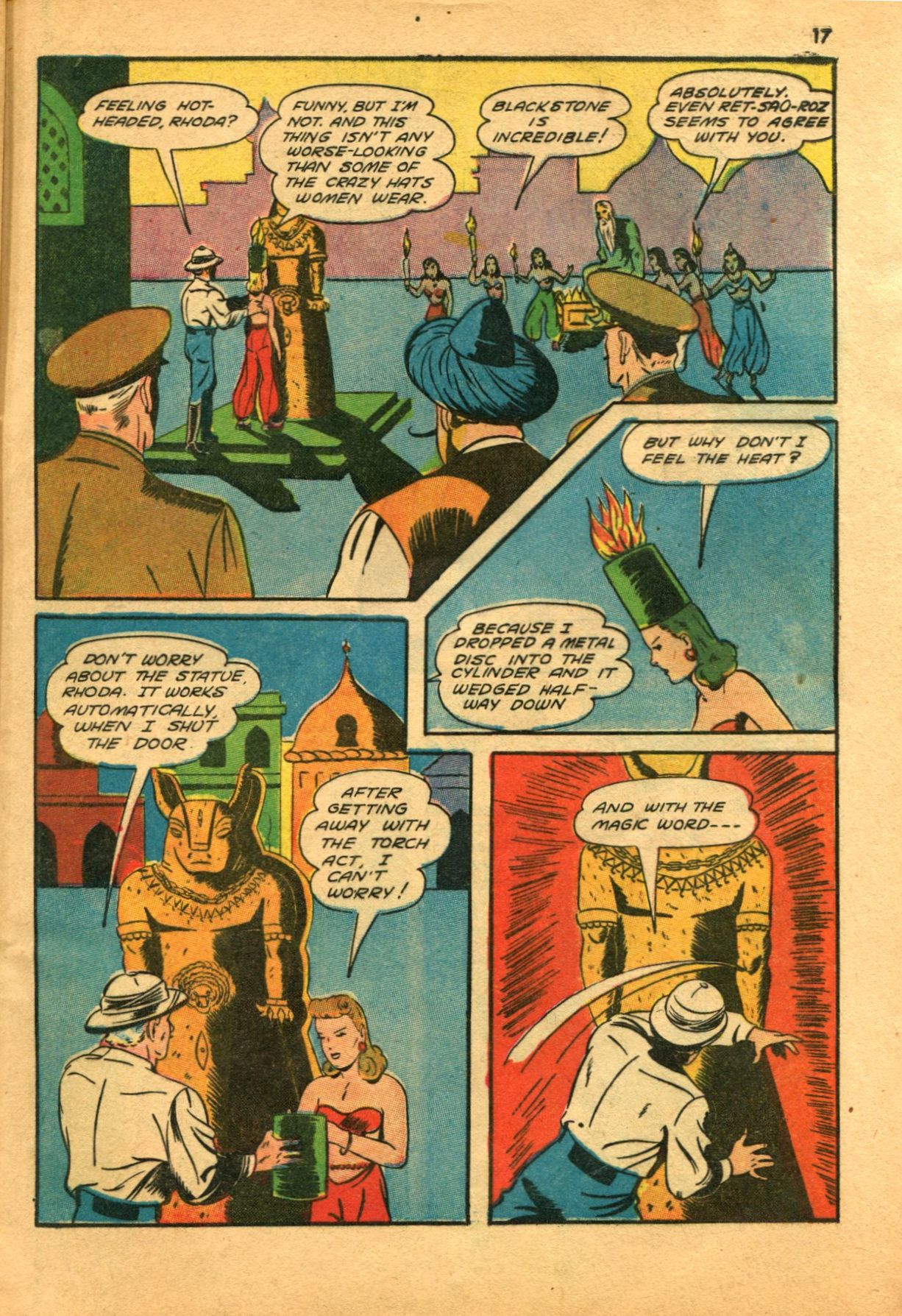 Read online Super-Magician Comics comic -  Issue #11 - 17