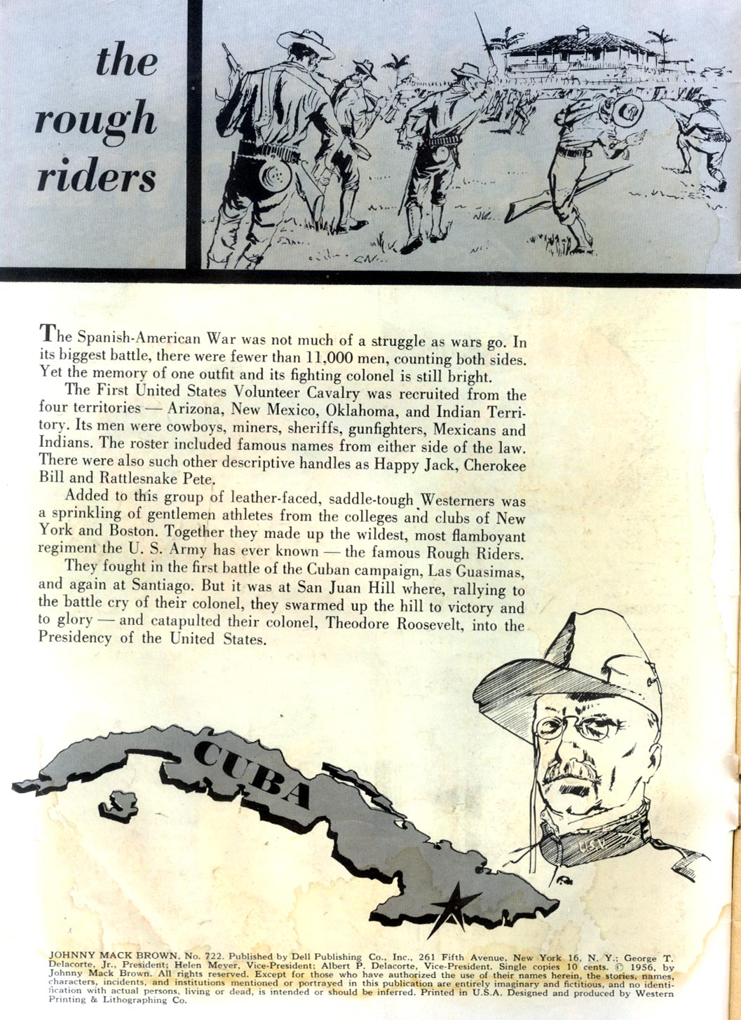 Read online Four Color Comics comic -  Issue #722 - 2