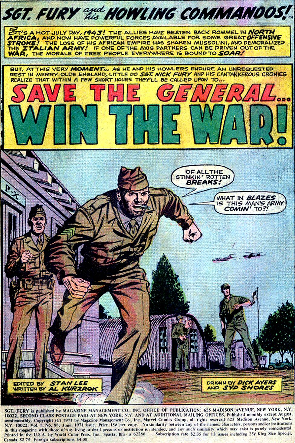 Read online Sgt. Fury comic -  Issue #88 - 3