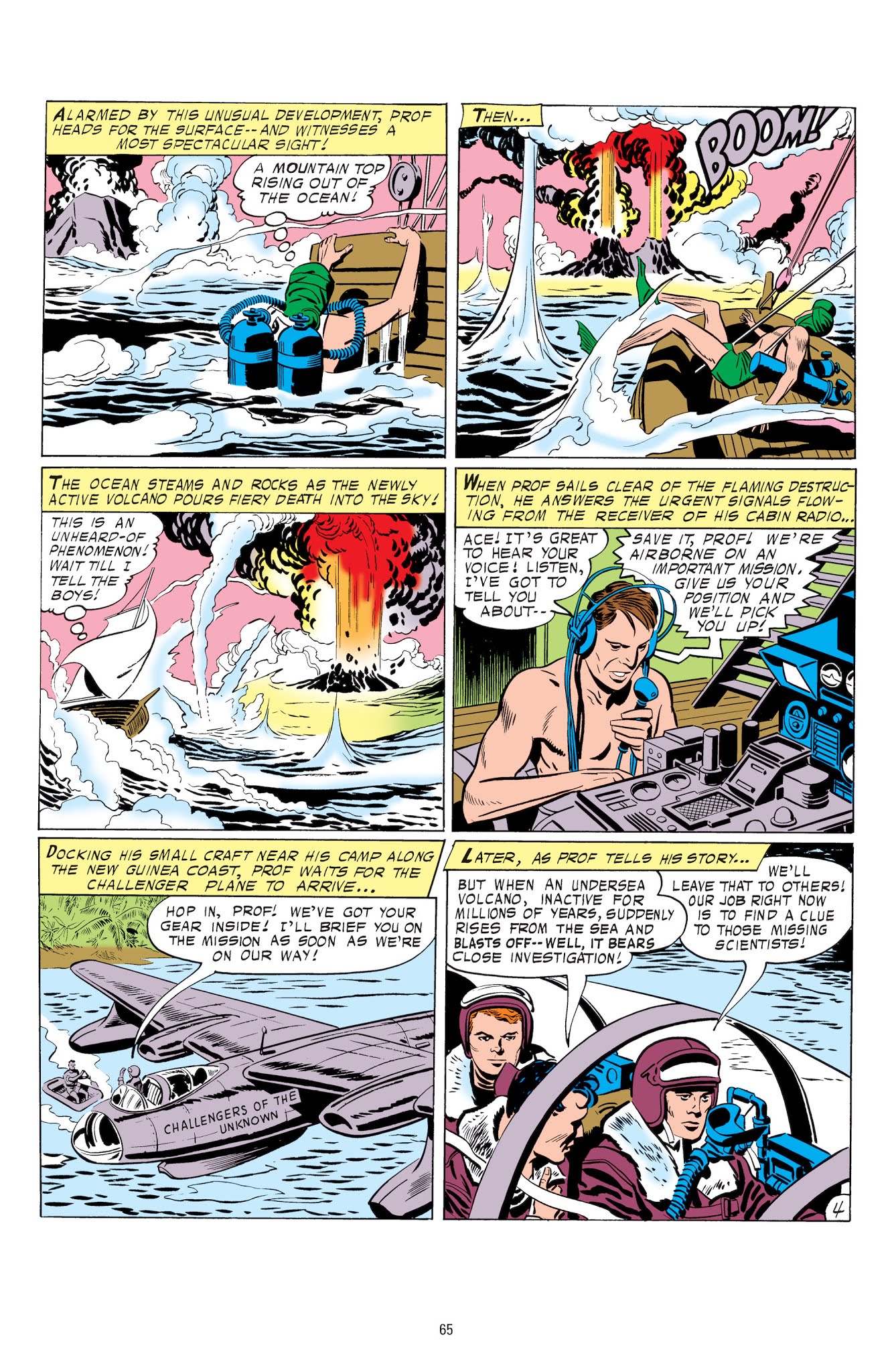 Read online Challengers of the Unknown by Jack Kirby comic -  Issue # TPB (Part 1) - 65