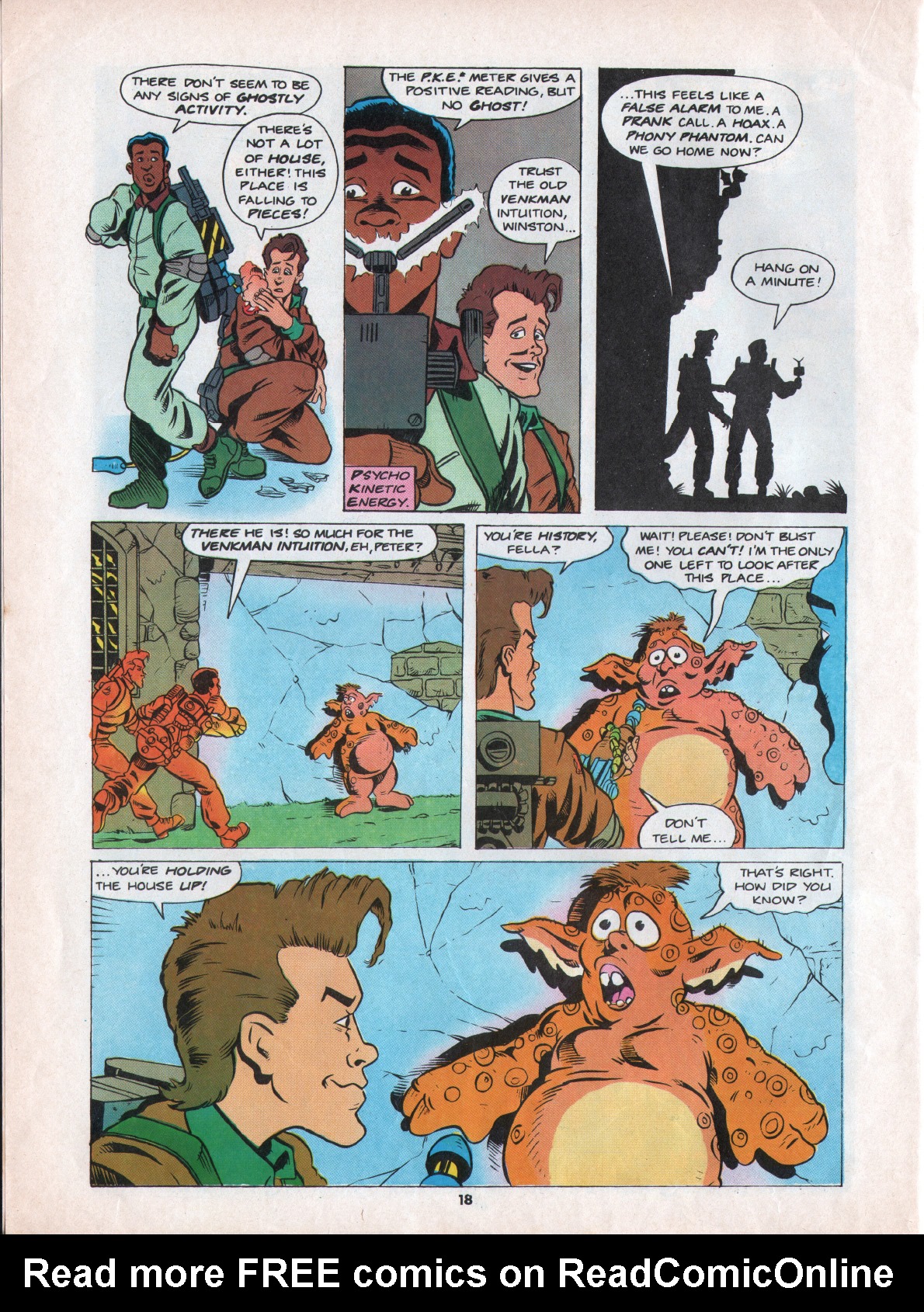 Read online The Real Ghostbusters comic -  Issue #39 - 18