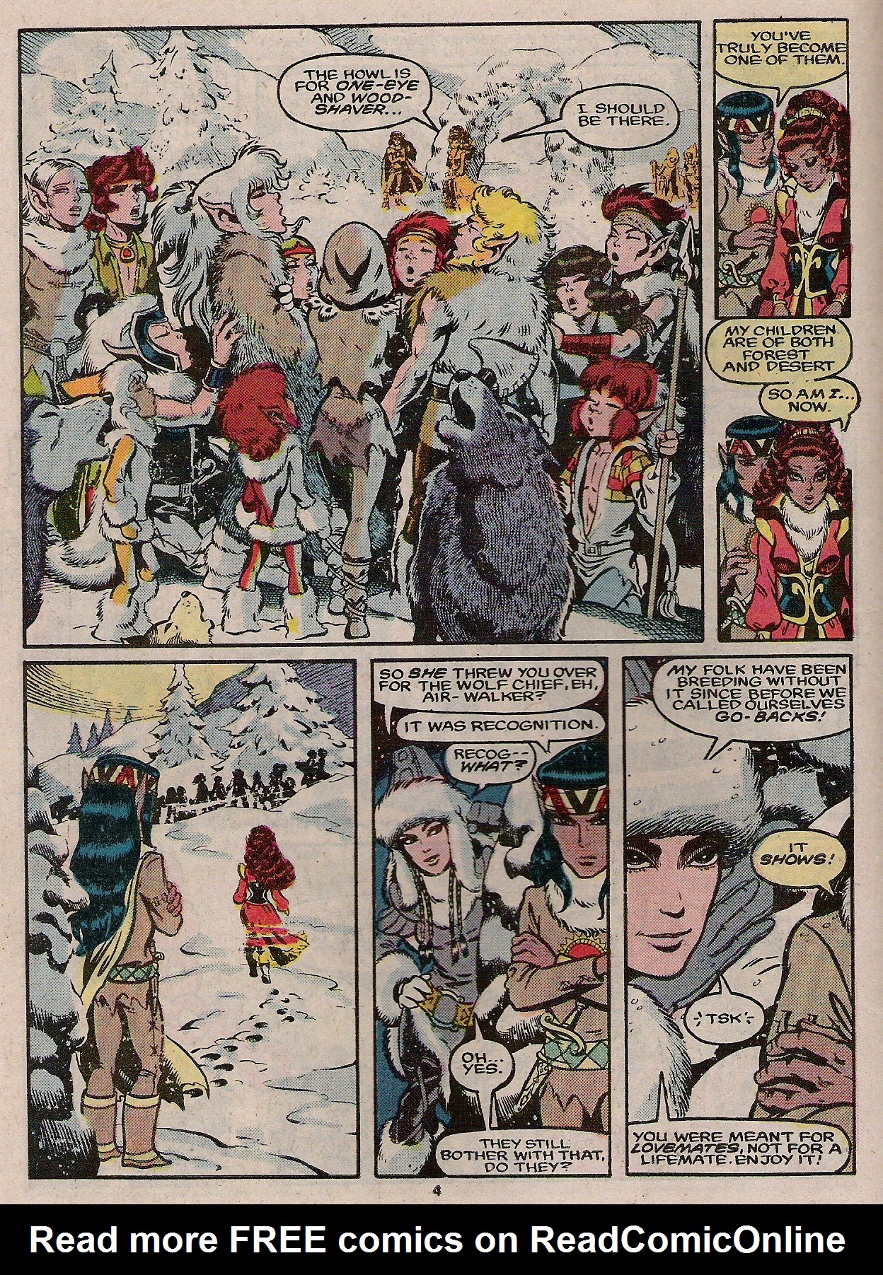 Read online ElfQuest comic -  Issue #26 - 5