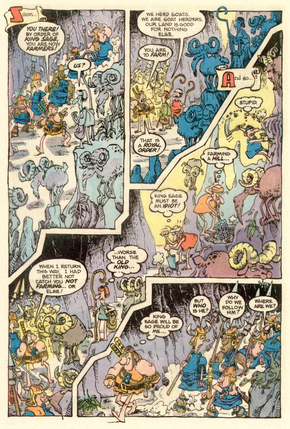 Read online Sergio Aragonés Groo the Wanderer comic -  Issue #13 - 15