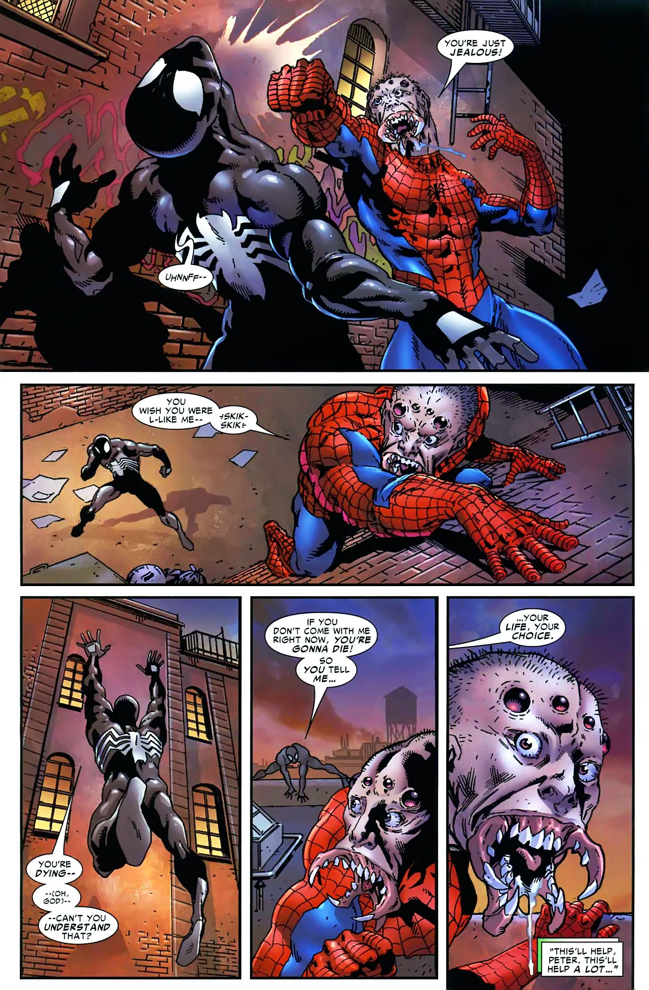 Read online The Sensational Spider-Man (2006) comic -  Issue #36 - 4