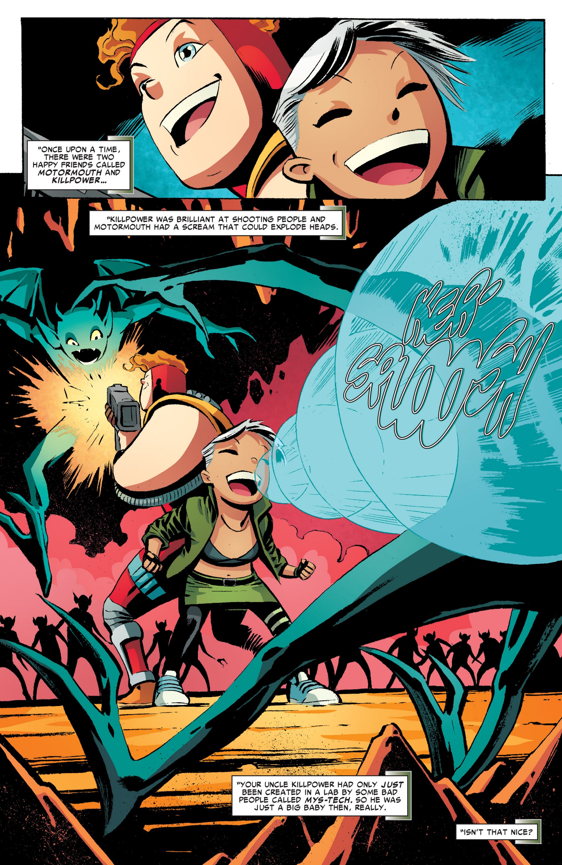 Read online Revolutionary War: Motormouth comic -  Issue # Full - 3
