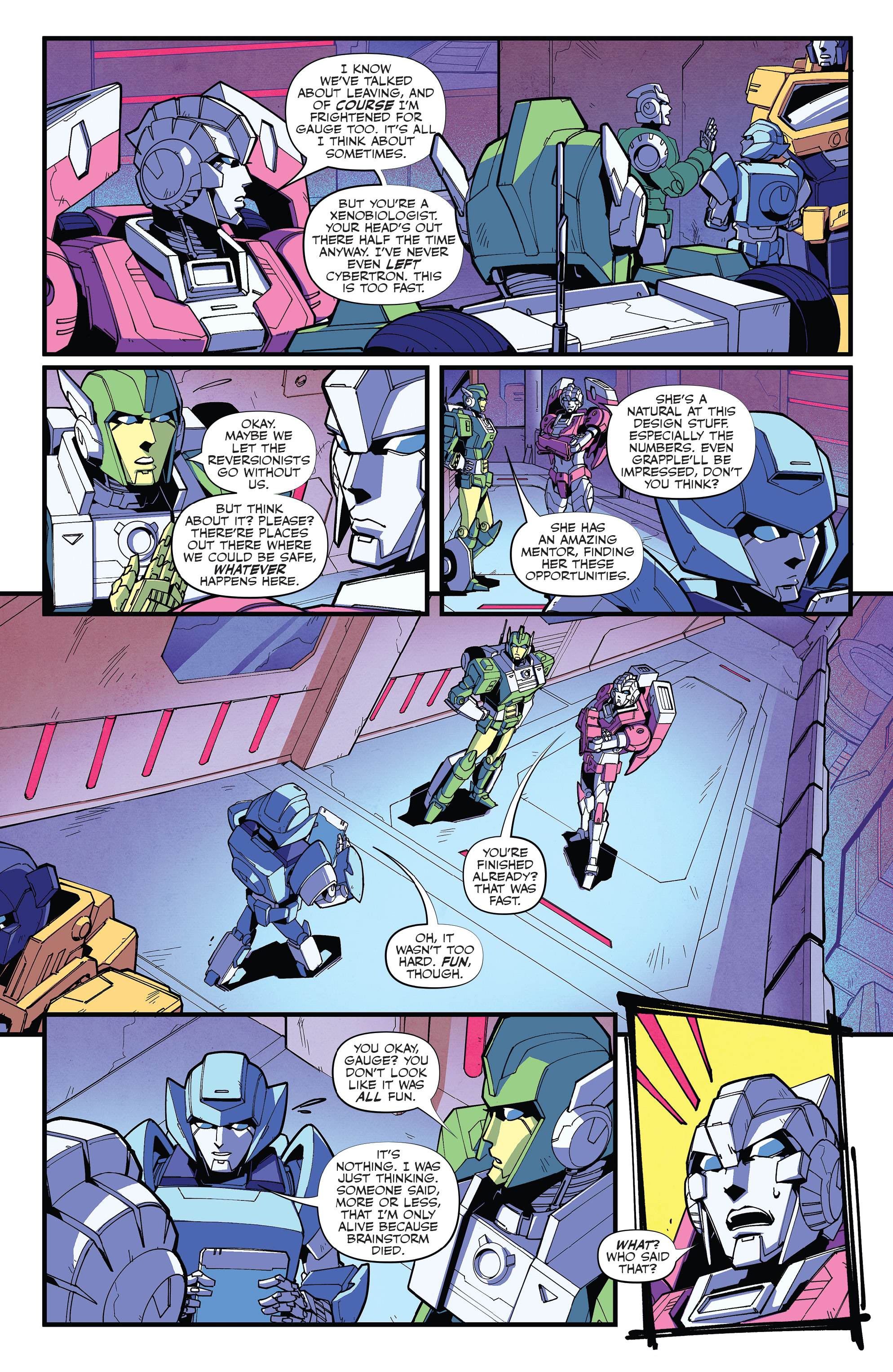Read online Transformers (2019) comic -  Issue #18 - 6
