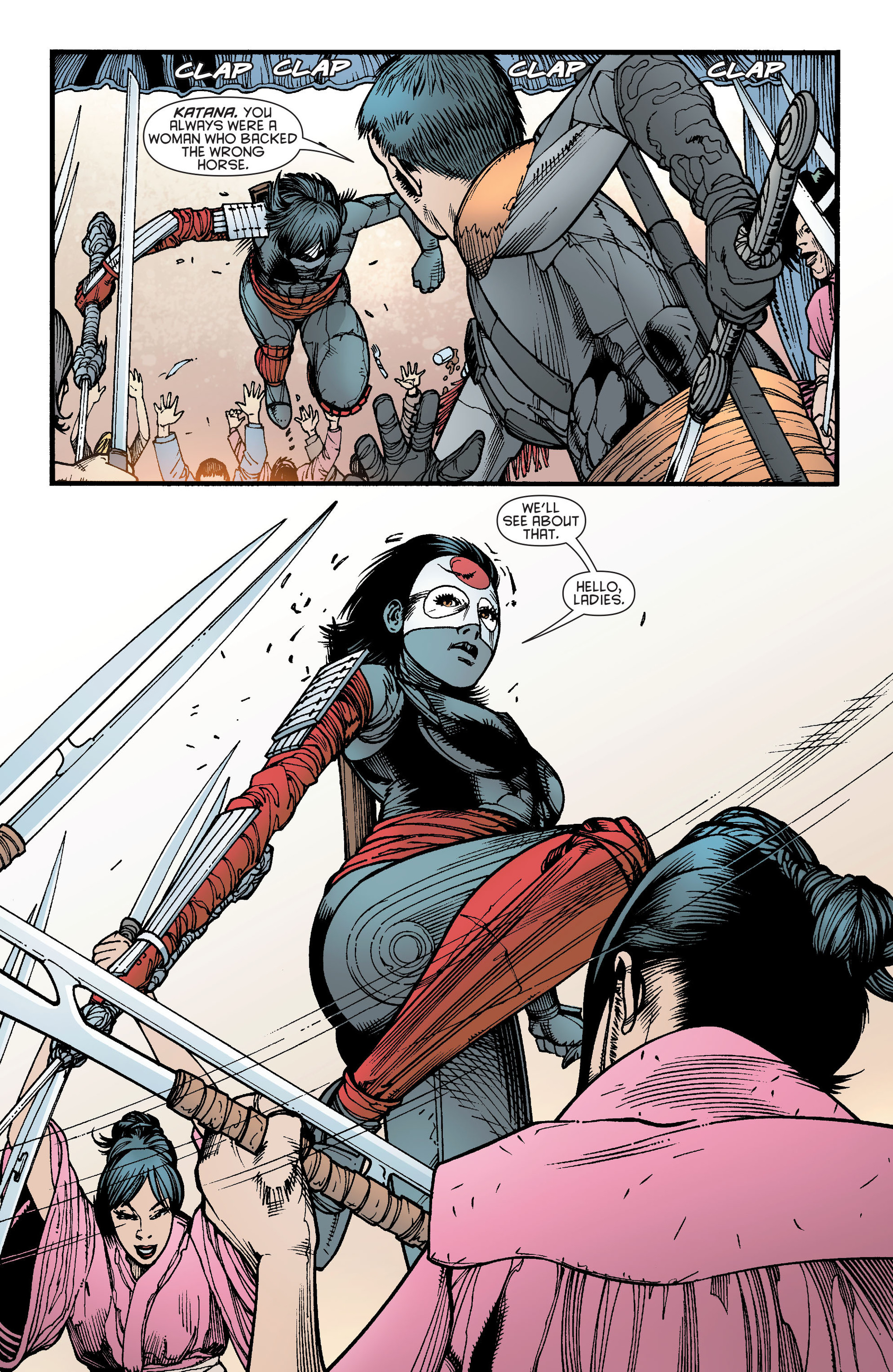 Read online Katana comic -  Issue #2 - 19