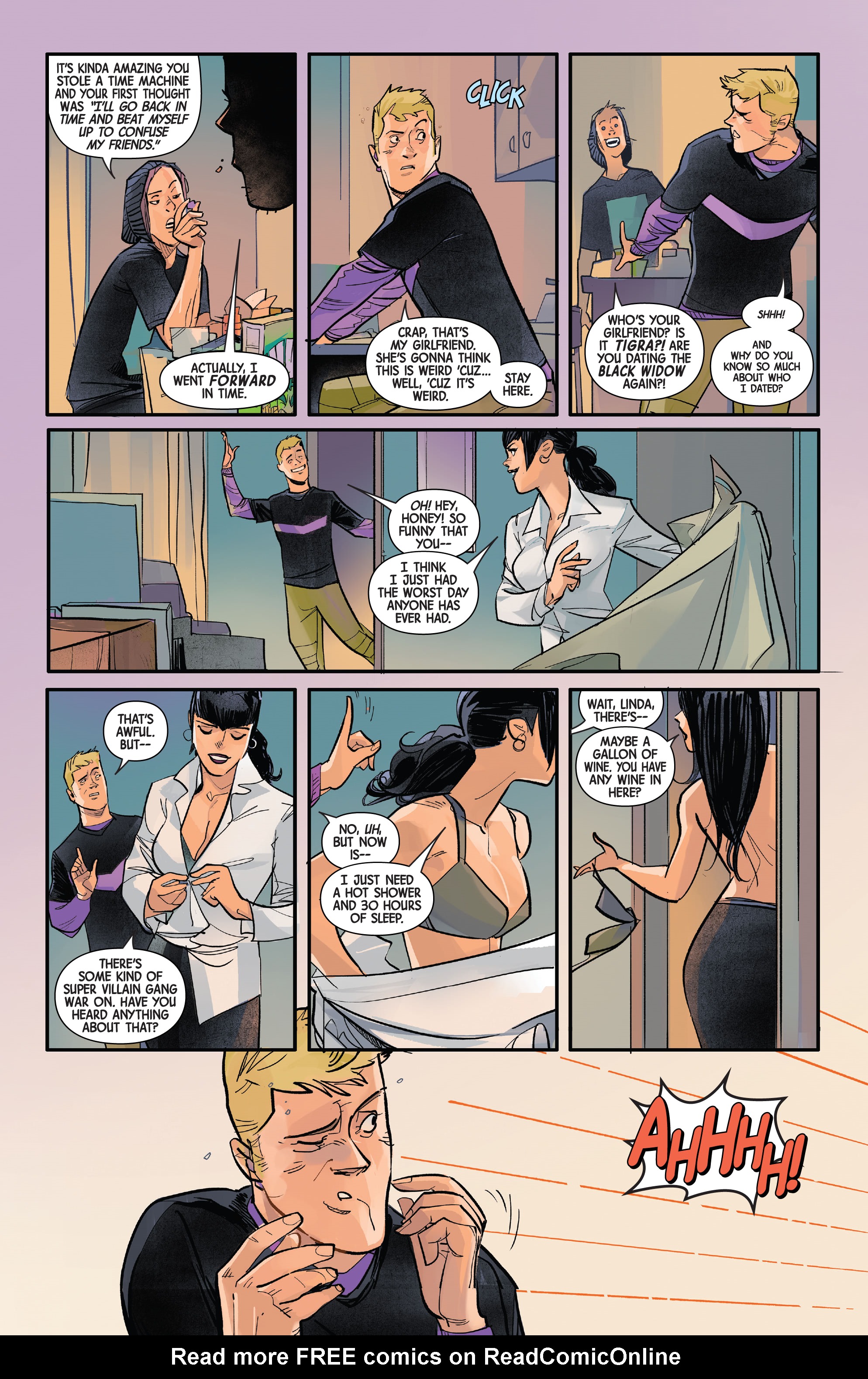 Read online Hawkeye: Freefall comic -  Issue #3 - 4