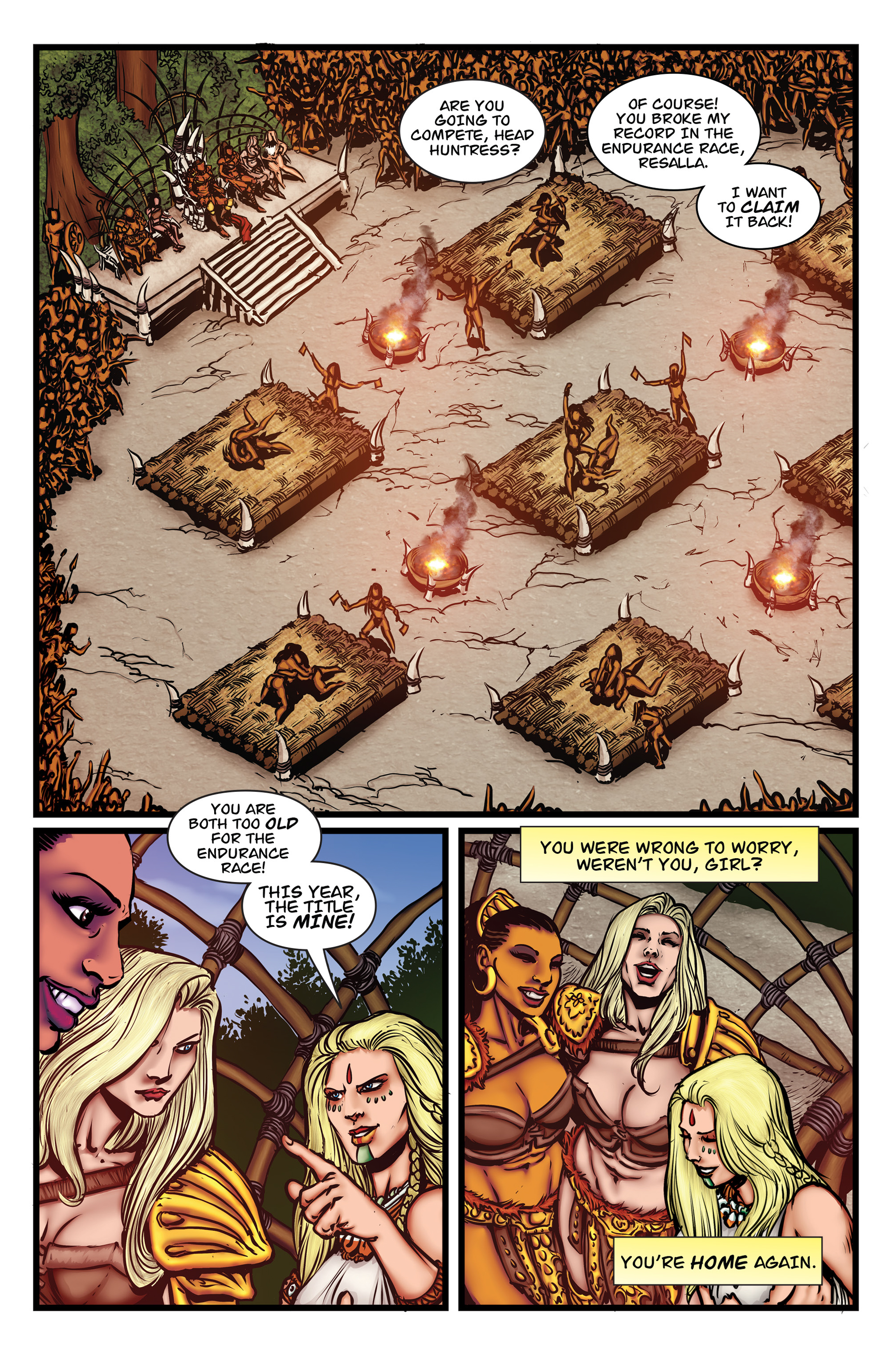 Read online Arhian: Head Huntress comic -  Issue #5 - 16