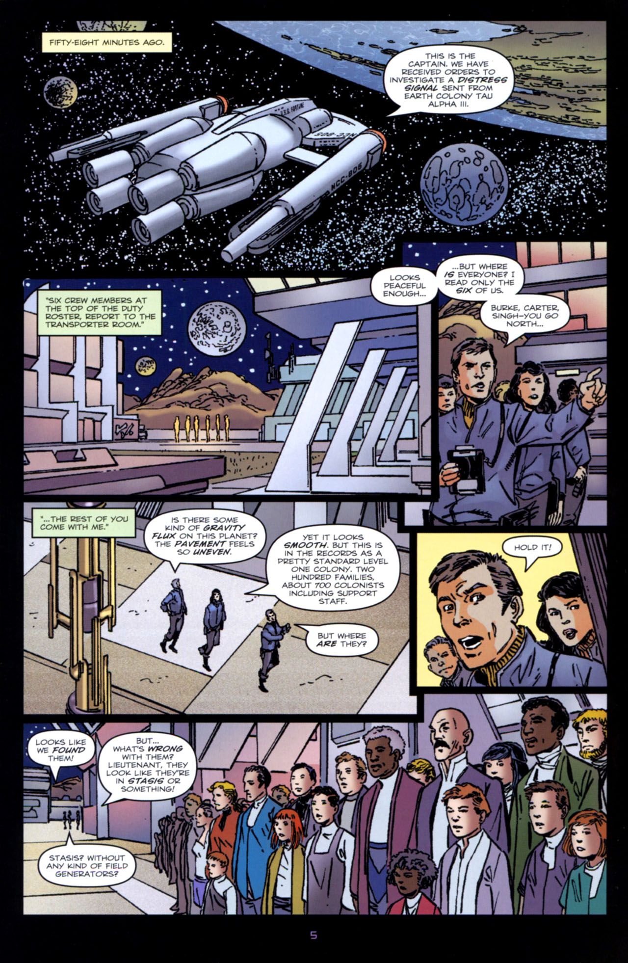 Read online Star Trek: Crew comic -  Issue #2 - 7