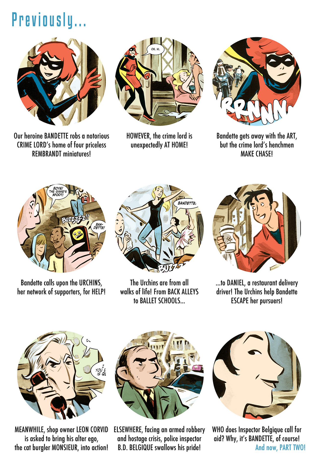 Read online Bandette (2012) comic -  Issue #2 - 3