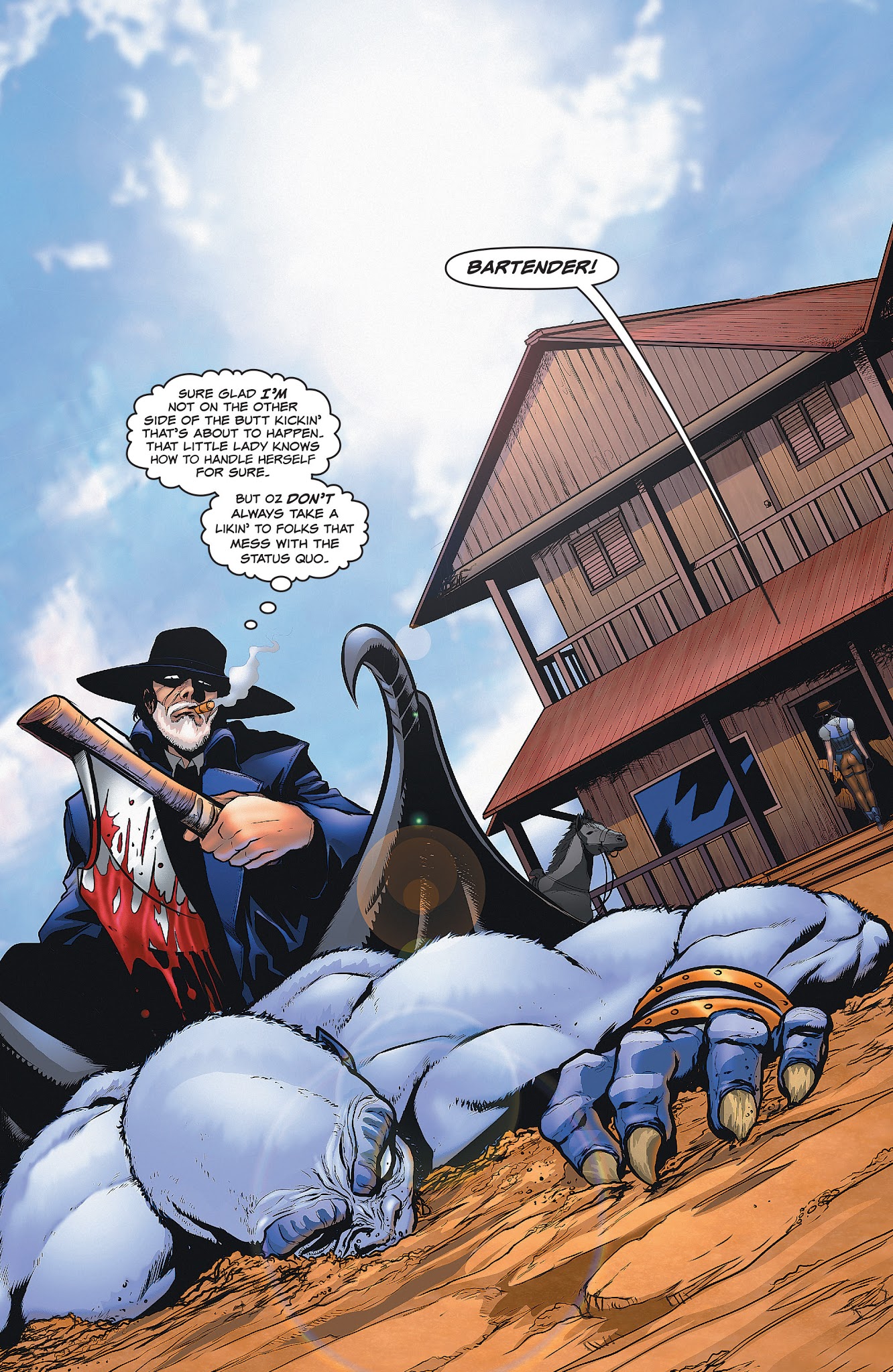 Read online Legend of Oz: The Wicked West (2015) comic -  Issue #2 - 4