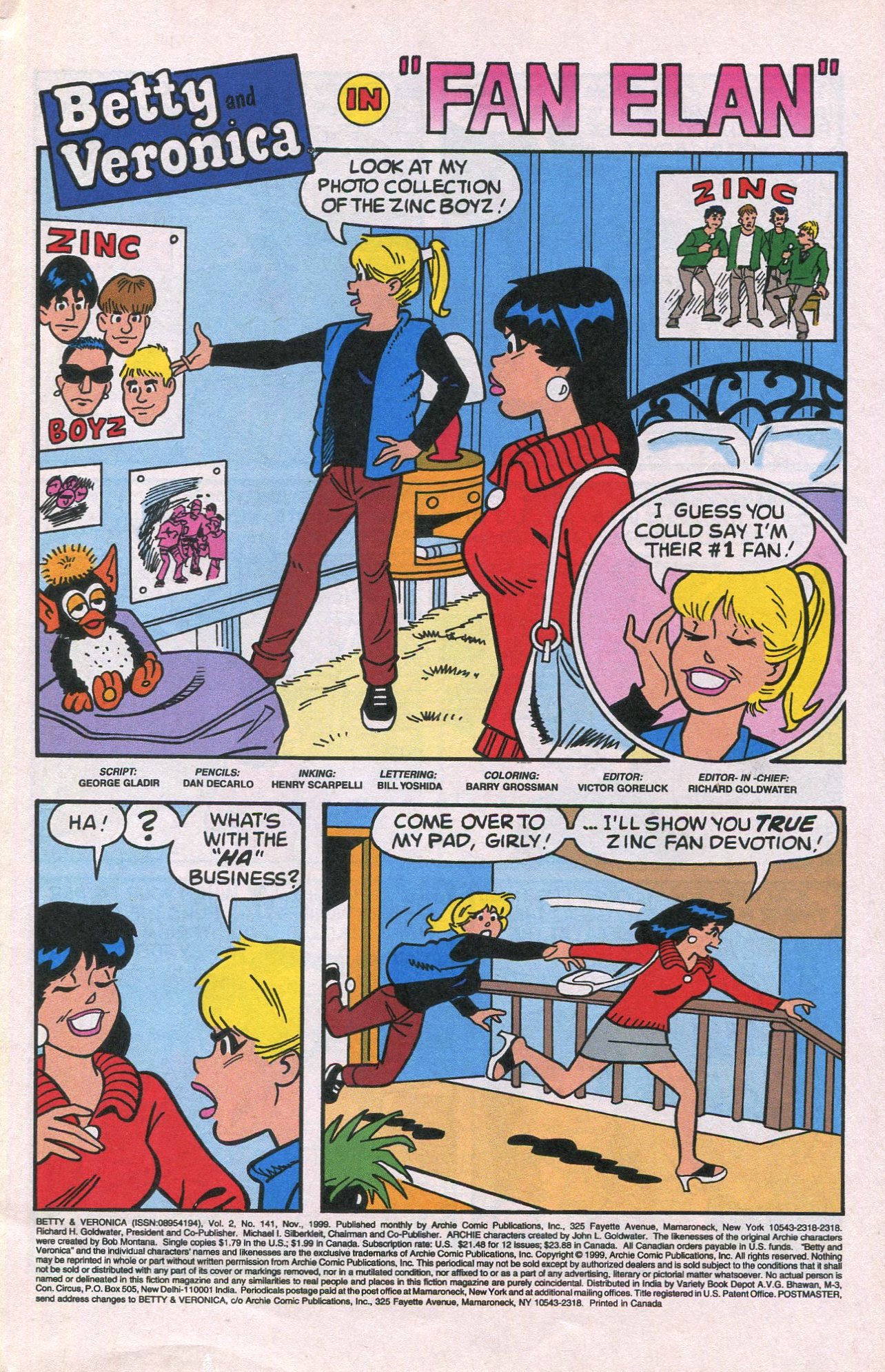 Read online Betty and Veronica (1987) comic -  Issue #141 - 3