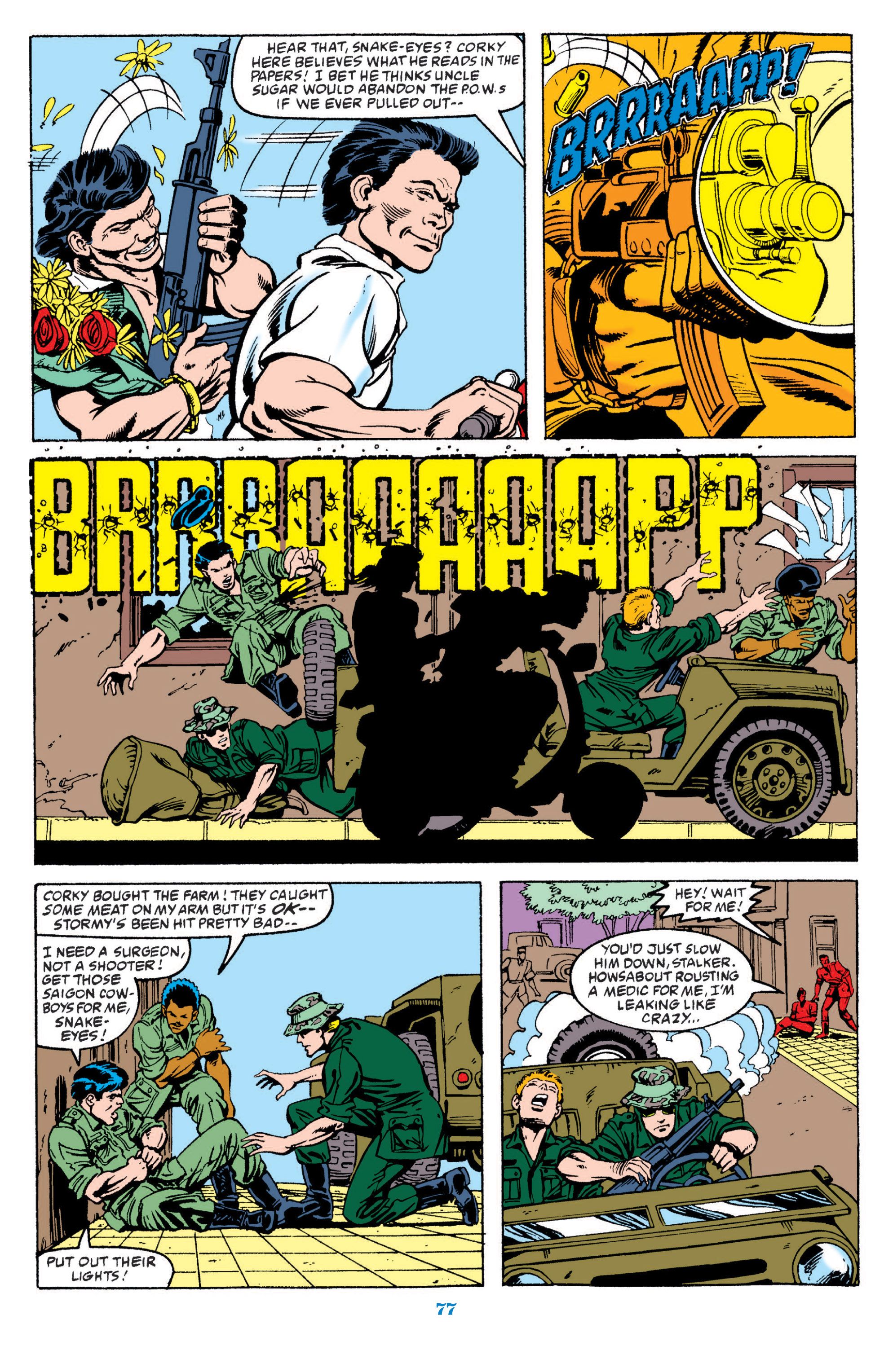 Read online Classic G.I. Joe comic -  Issue # TPB 10 (Part 1) - 78