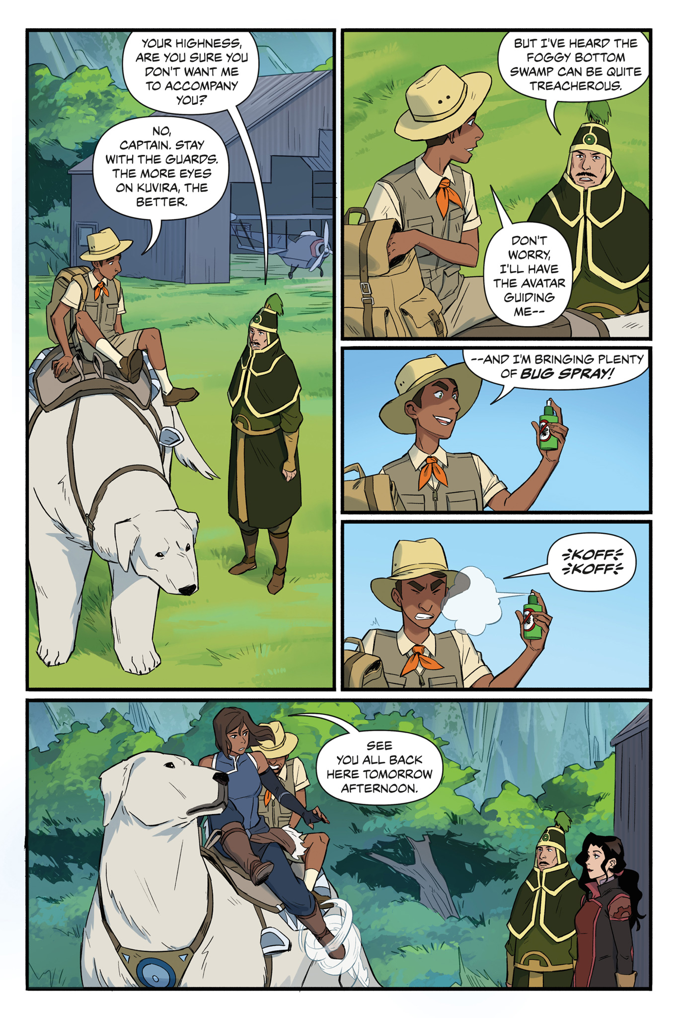 Read online Nickelodeon The Legend of Korra: Ruins of the Empire comic -  Issue # TPB 2 - 8