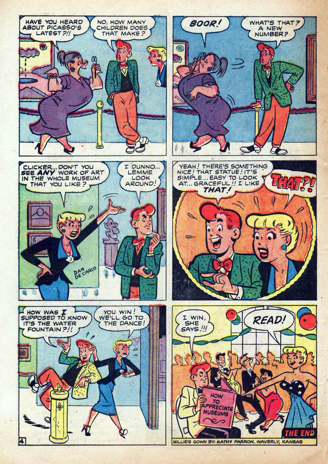 Read online Millie the Model comic -  Issue #32 - 32