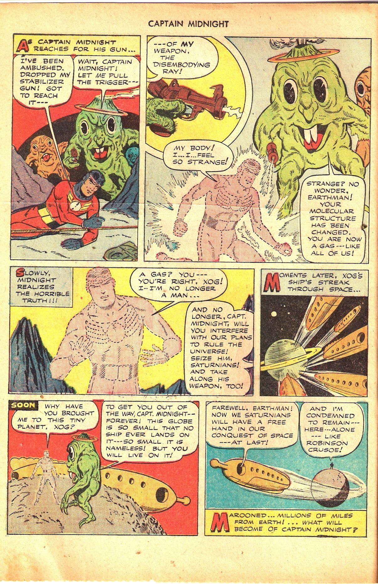 Read online Captain Midnight (1942) comic -  Issue #66 - 6