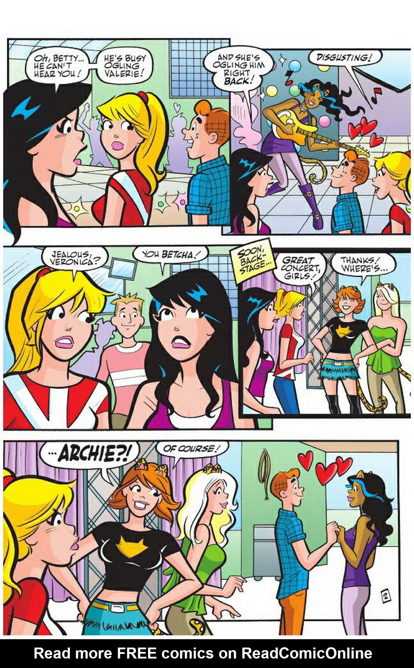 Read online Archie: A Rock 'n' Roll Romance comic -  Issue #Archie: A Rock 'n' Roll Romance Full - 8