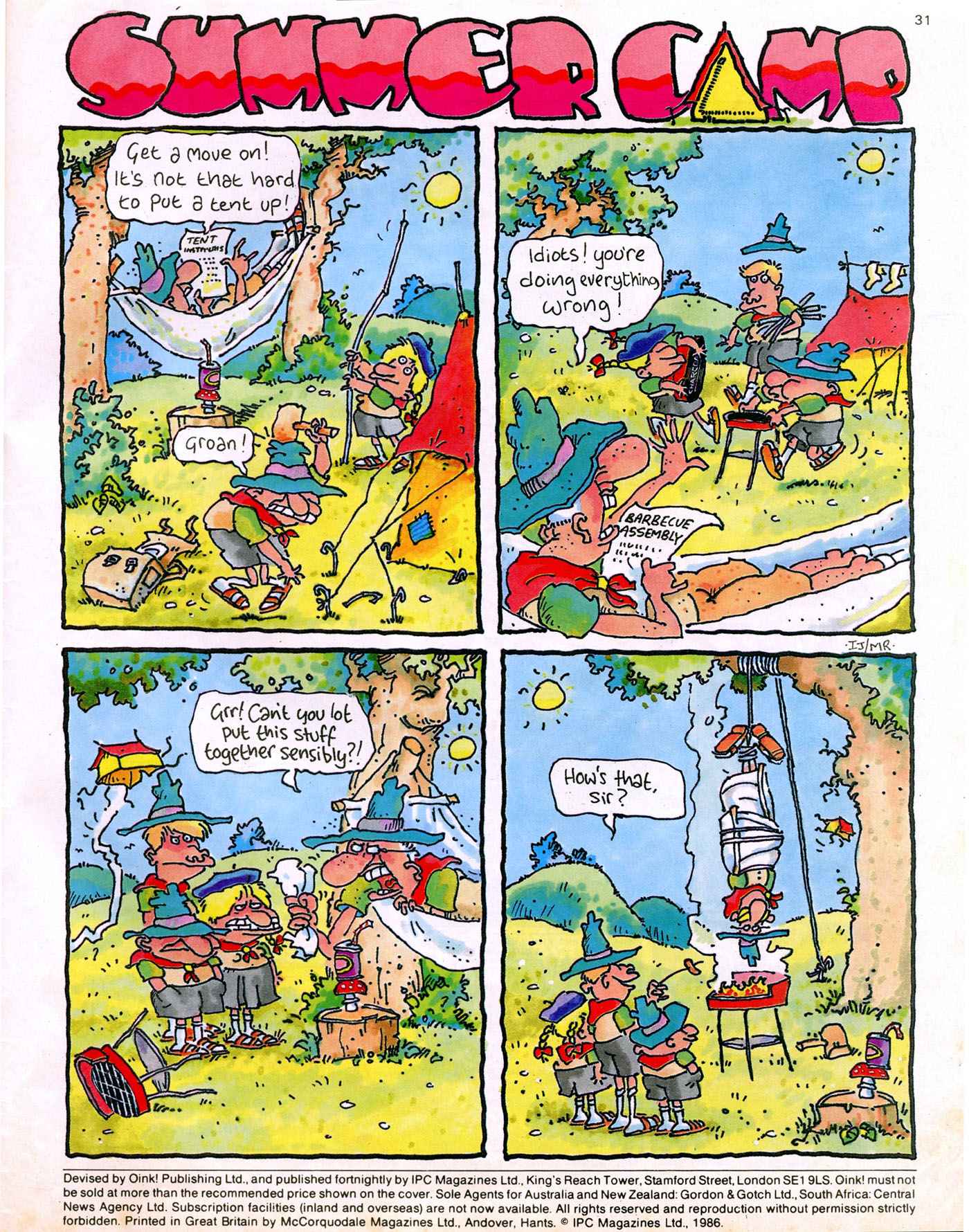 Read online Oink! comic -  Issue #7 - 29