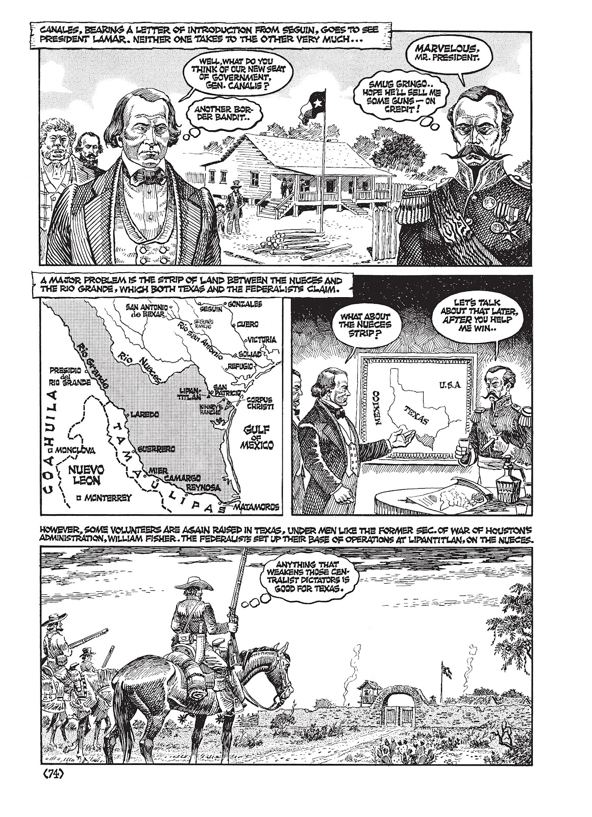 Jack Jackson's American History: Los Tejanos and Lost Cause issue TPB (Part 1) - Page 77