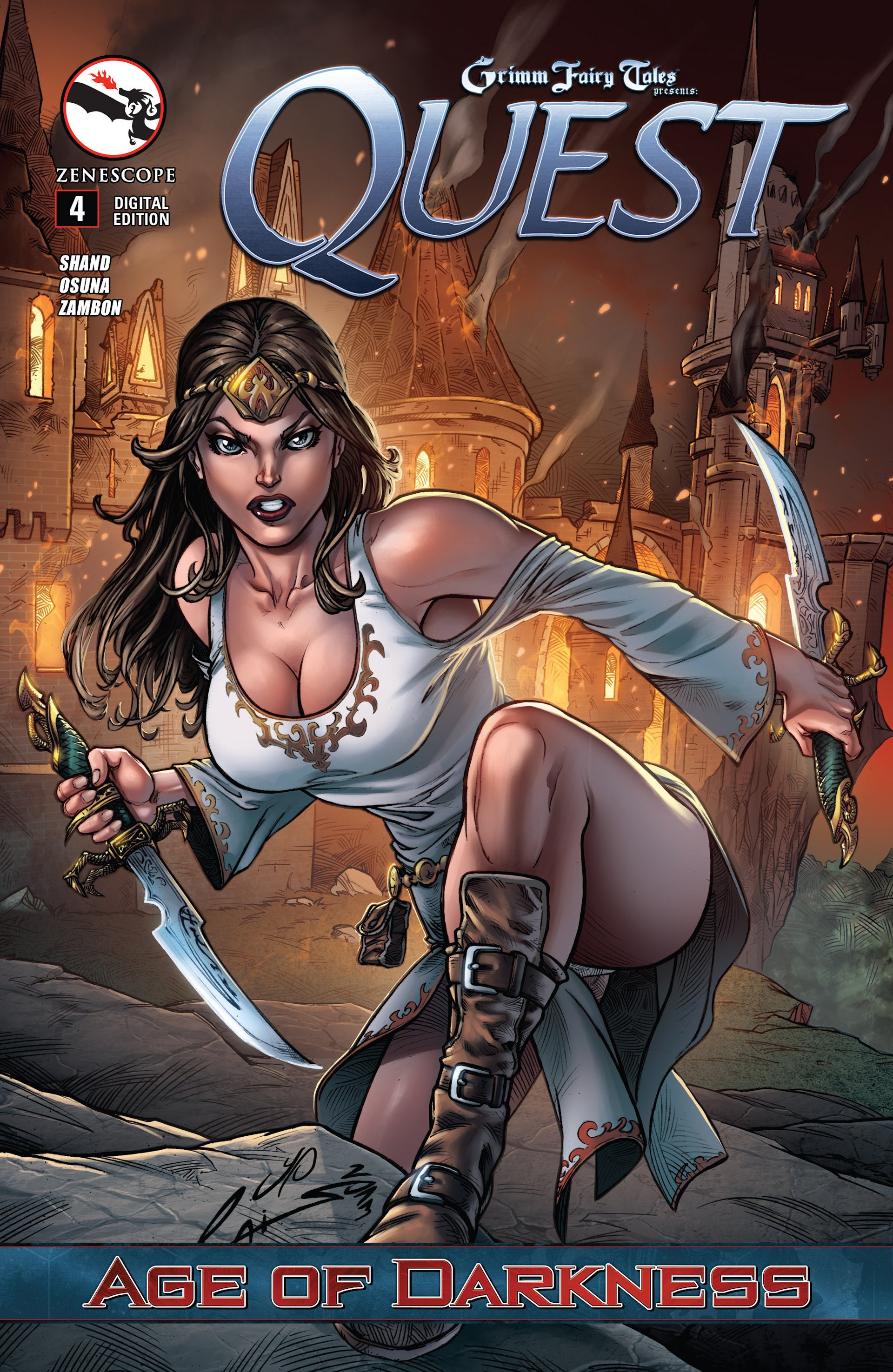Read online Grimm Fairy Tales presents Quest comic -  Issue #4 - 1