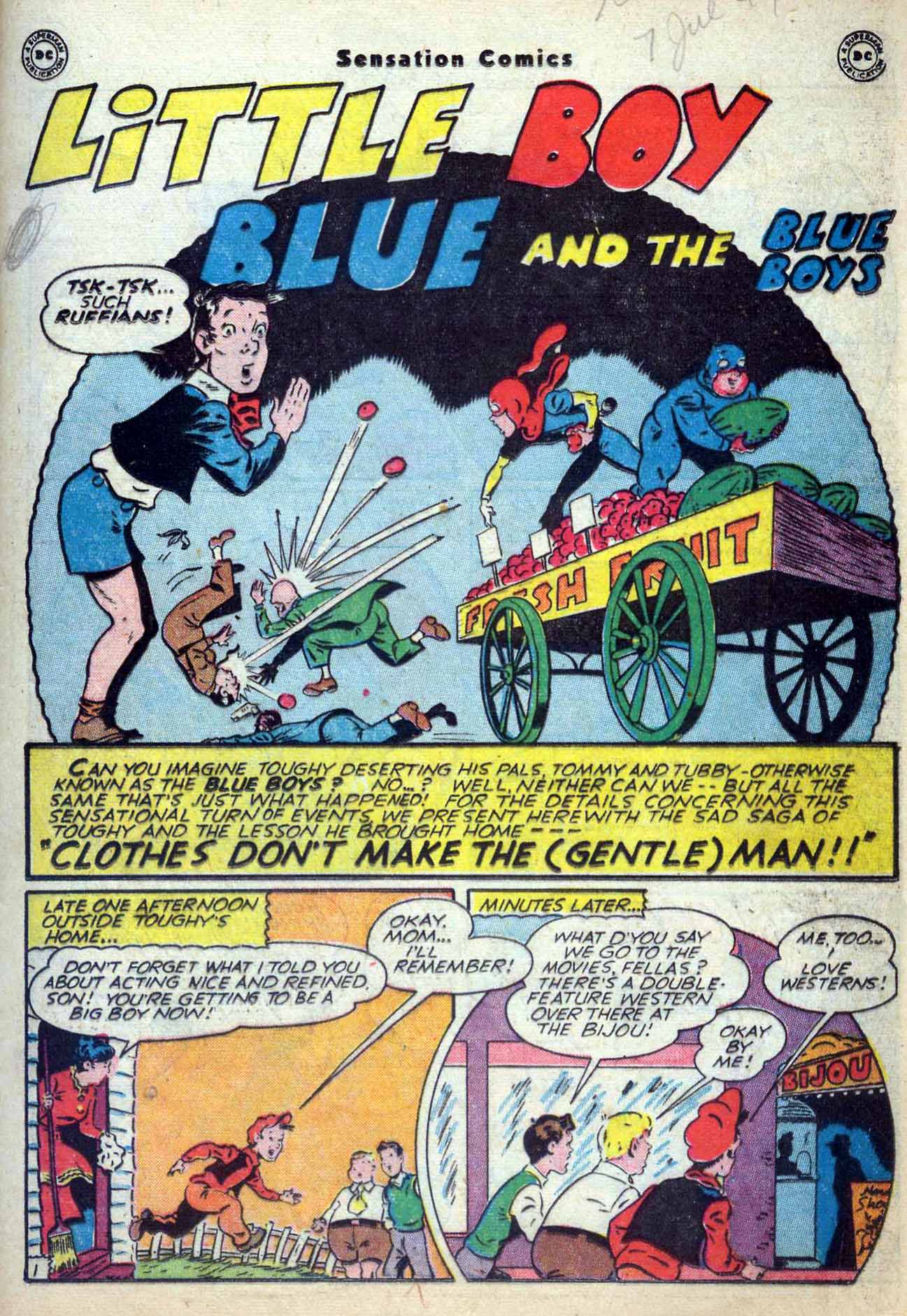 Read online Sensation (Mystery) Comics comic -  Issue #59 - 17