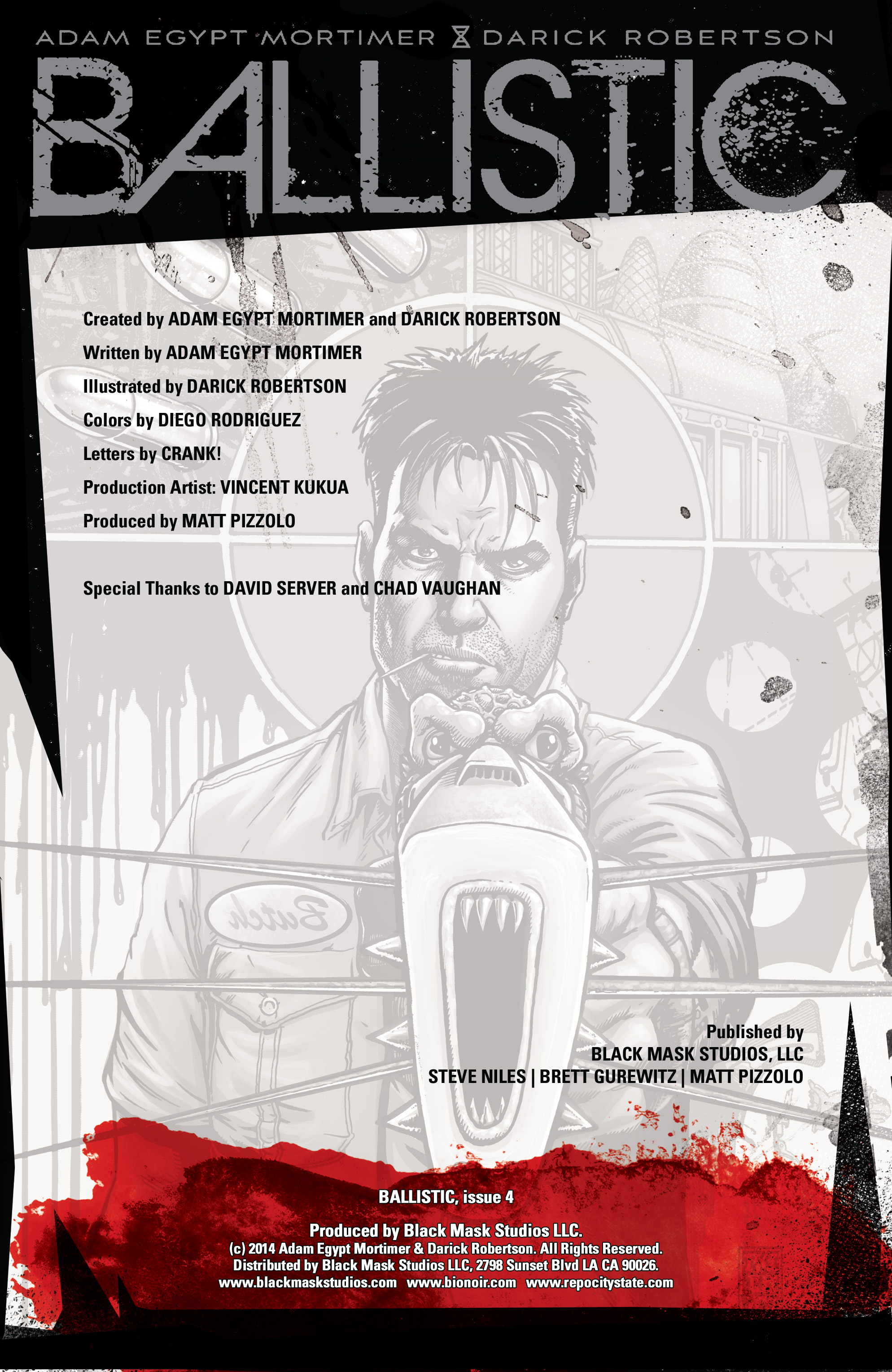 Read online Ballistic (2013) comic -  Issue #4 - 2