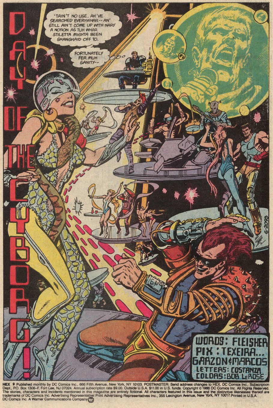 Read online Hex comic -  Issue #9 - 2