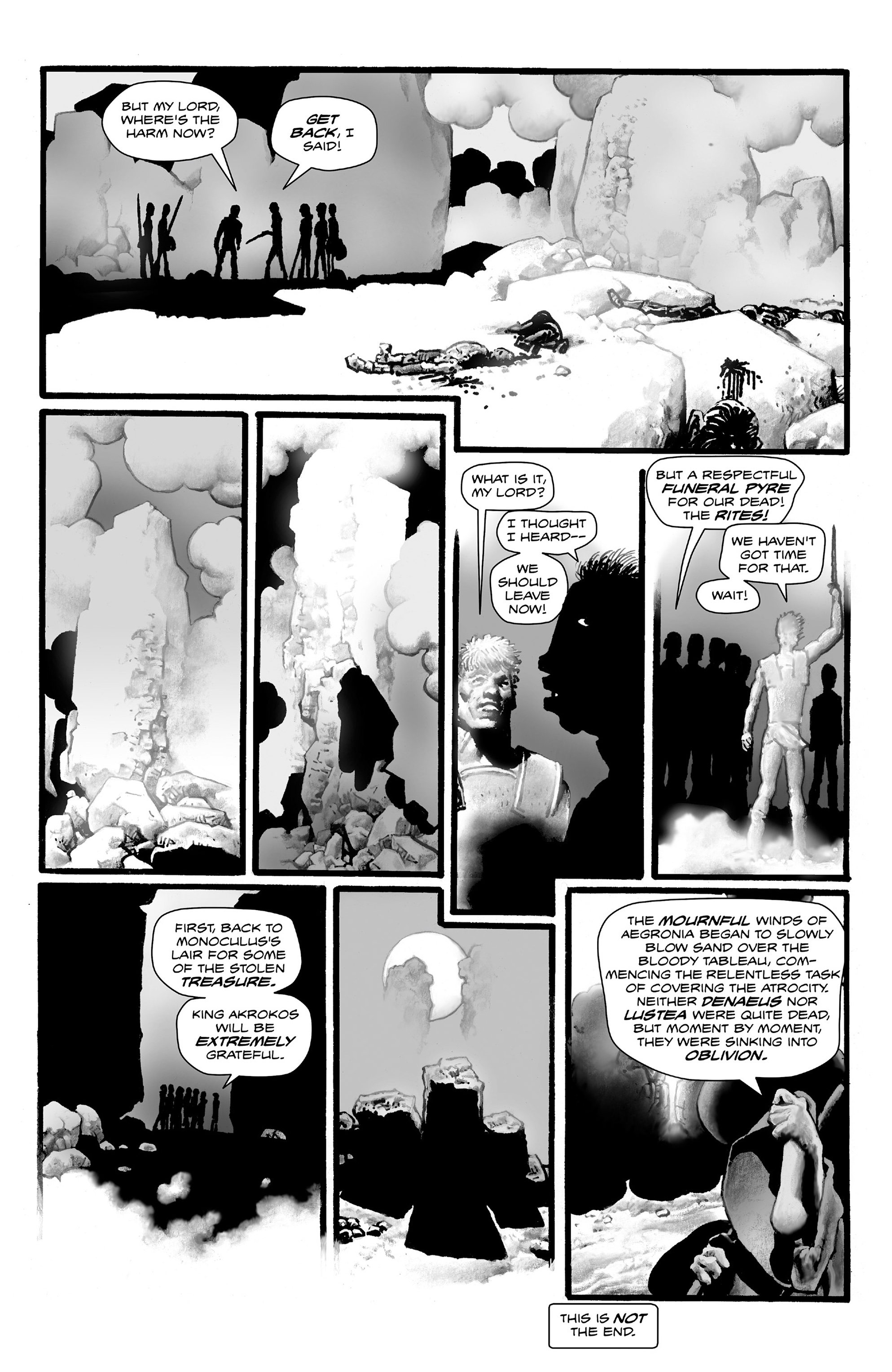Read online Shadows on the Grave comic -  Issue #4 - 34
