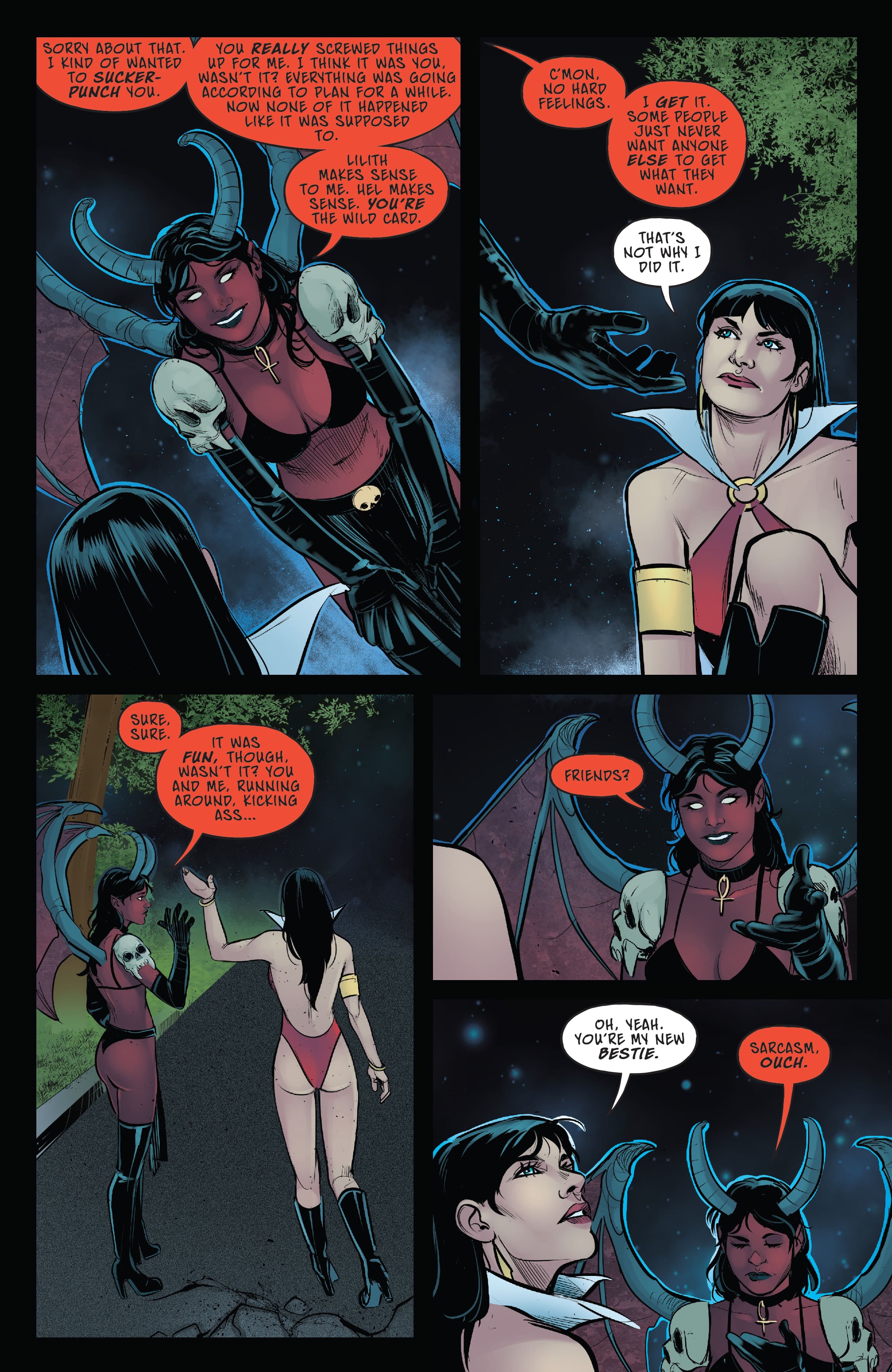 Read online Vampirella VS. Purgatori comic -  Issue #5 - 23