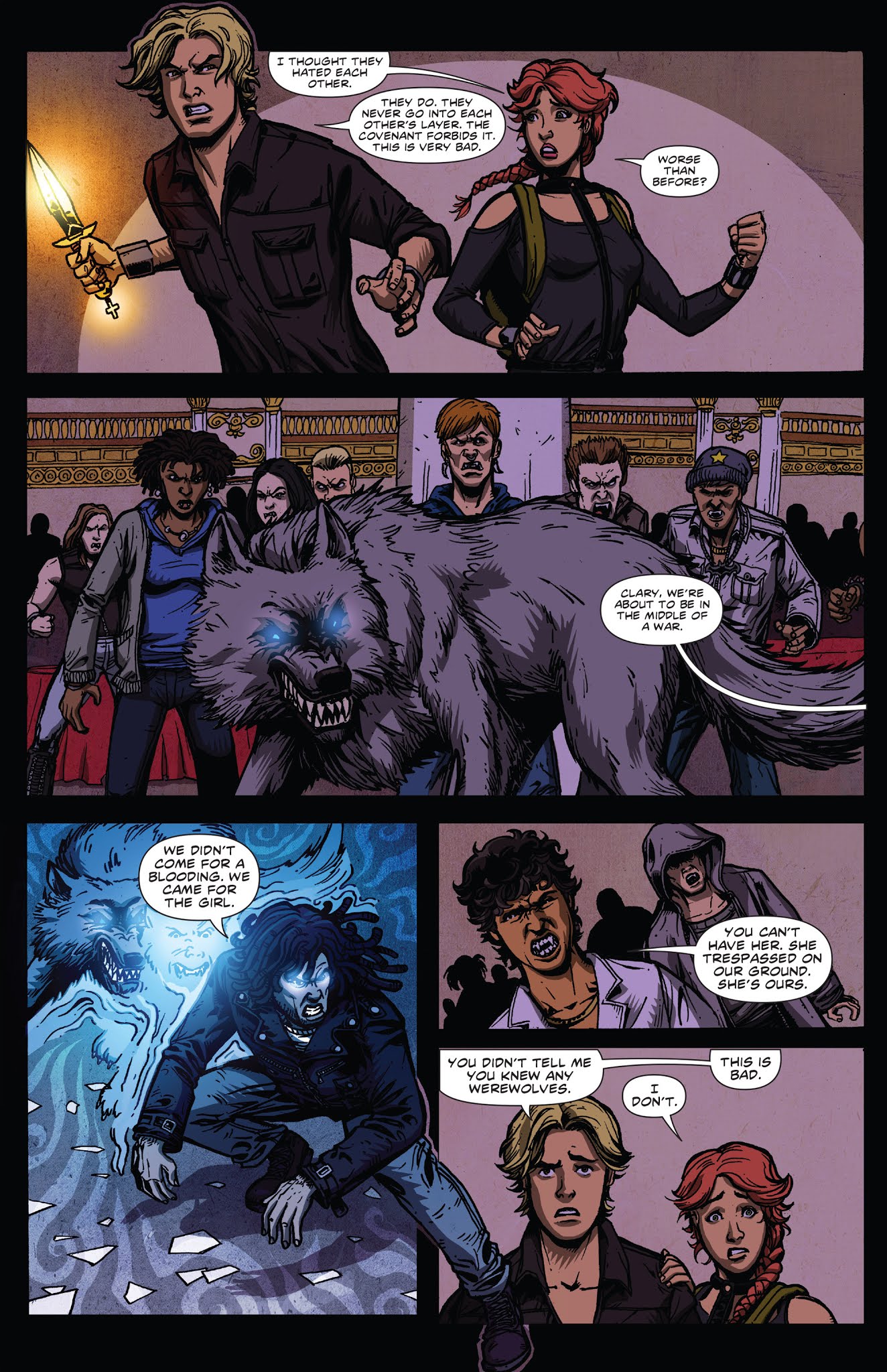 Read online The Mortal Instruments: City of Bones comic -  Issue #6 - 24