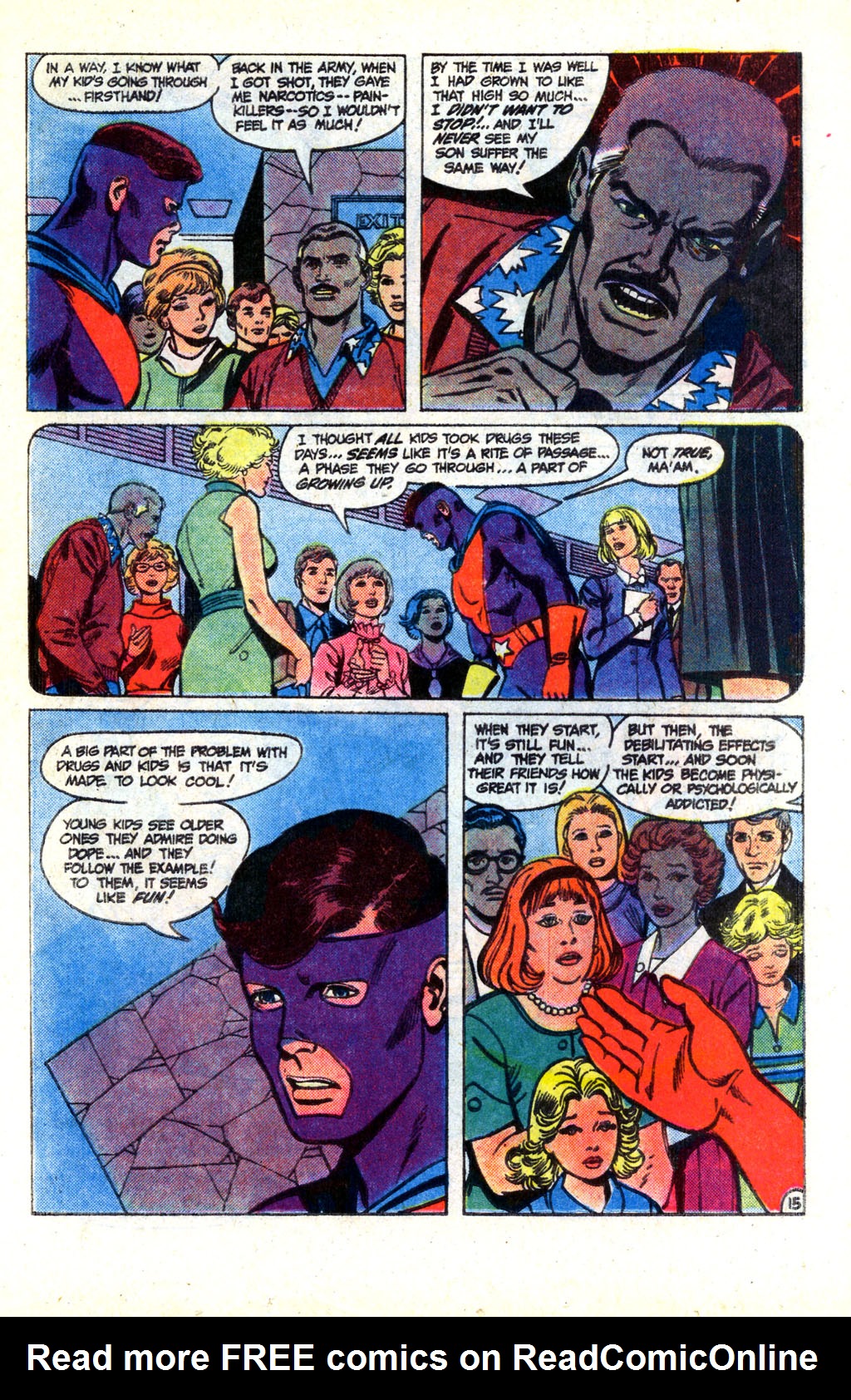 Read online The New Teen Titans (Drug Awareness Specials) comic -  Issue #3 - 17