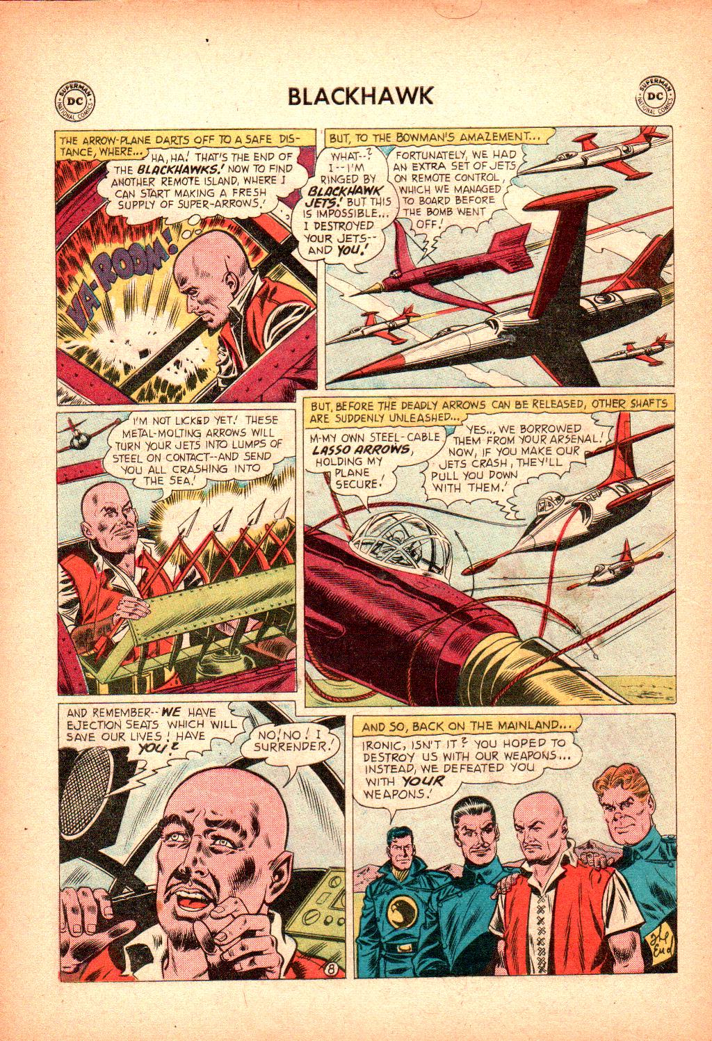 Read online Blackhawk (1957) comic -  Issue #128 - 10
