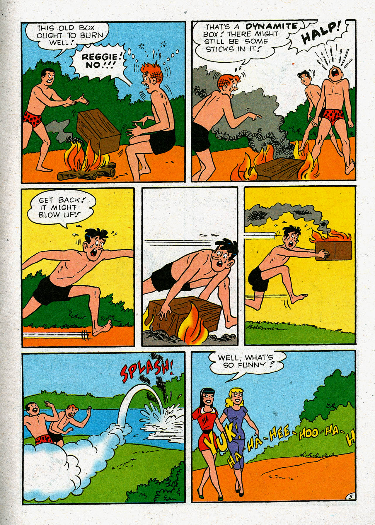 Read online Jughead's Double Digest Magazine comic -  Issue #142 - 121