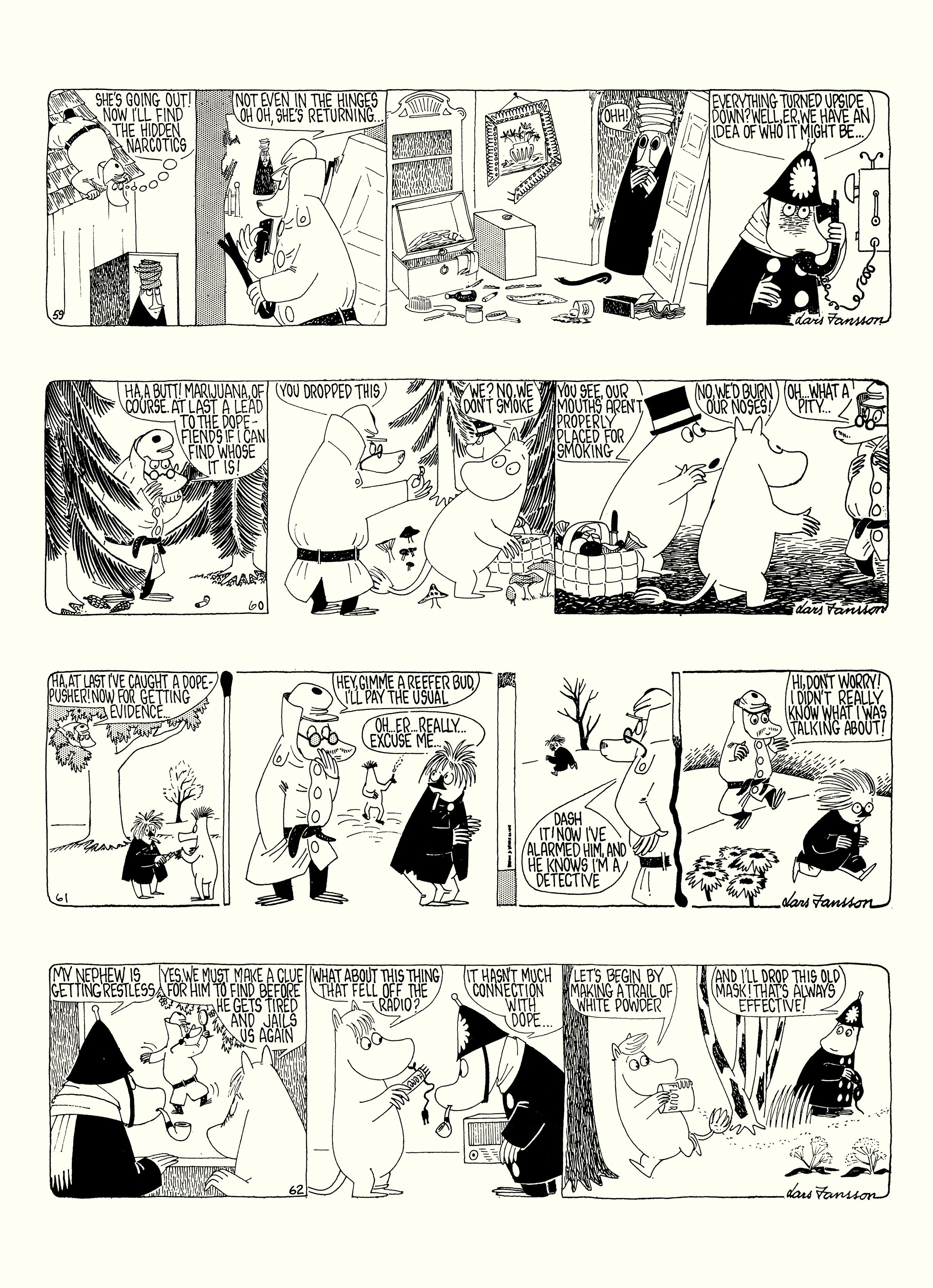 Read online Moomin: The Complete Lars Jansson Comic Strip comic -  Issue # TPB 8 - 86