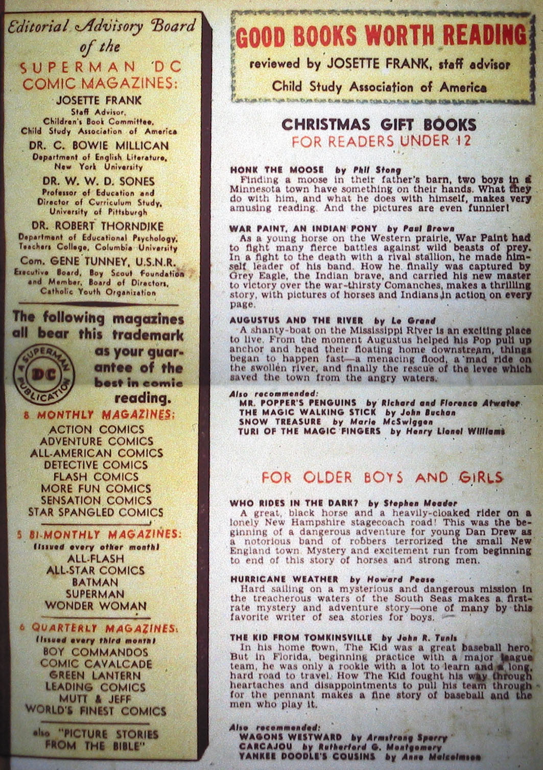 Read online Comic Cavalcade comic -  Issue #1 - 26