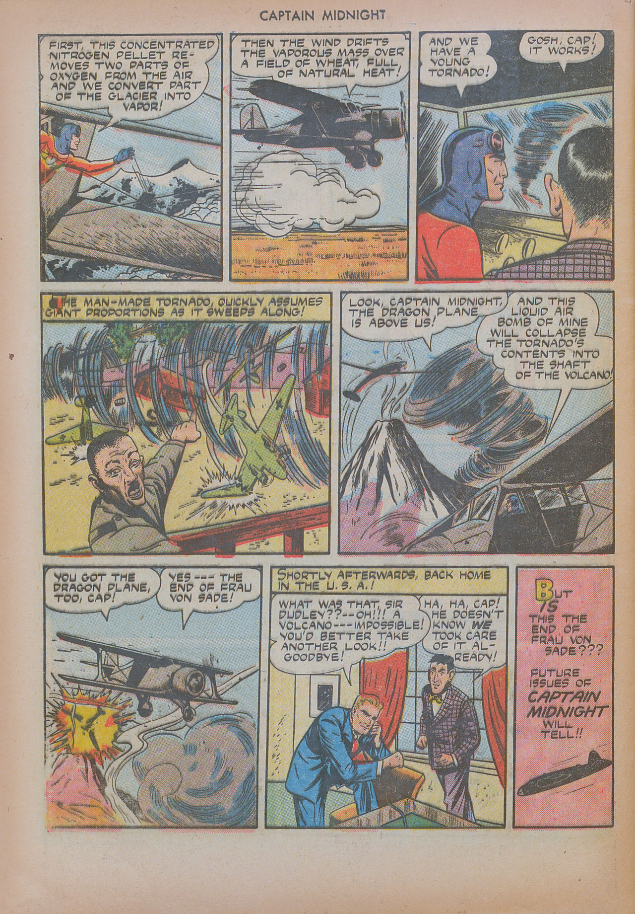 Read online Captain Midnight (1942) comic -  Issue #20 - 48