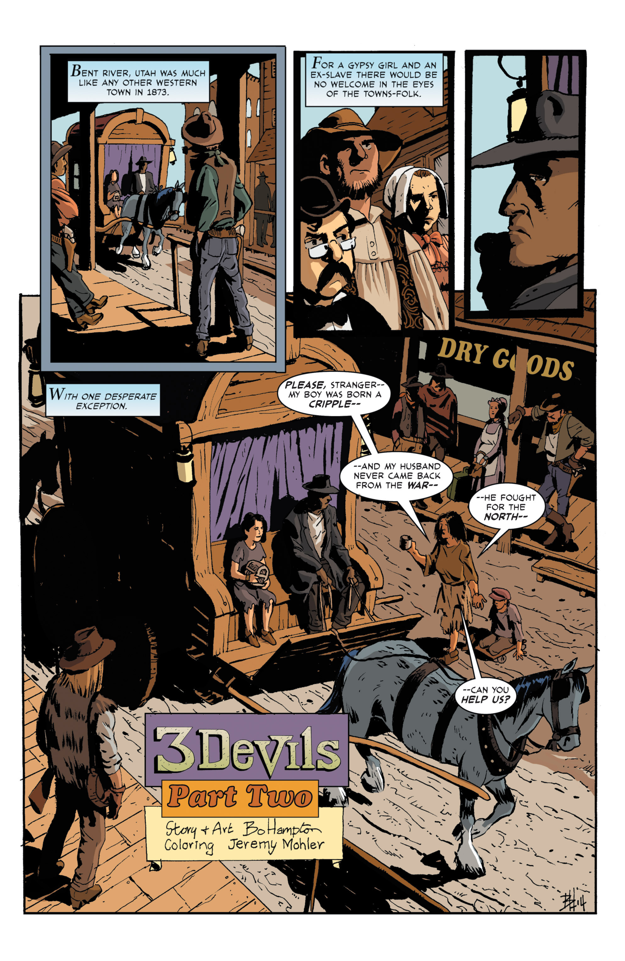 Read online 3 Devils comic -  Issue #2 - 3