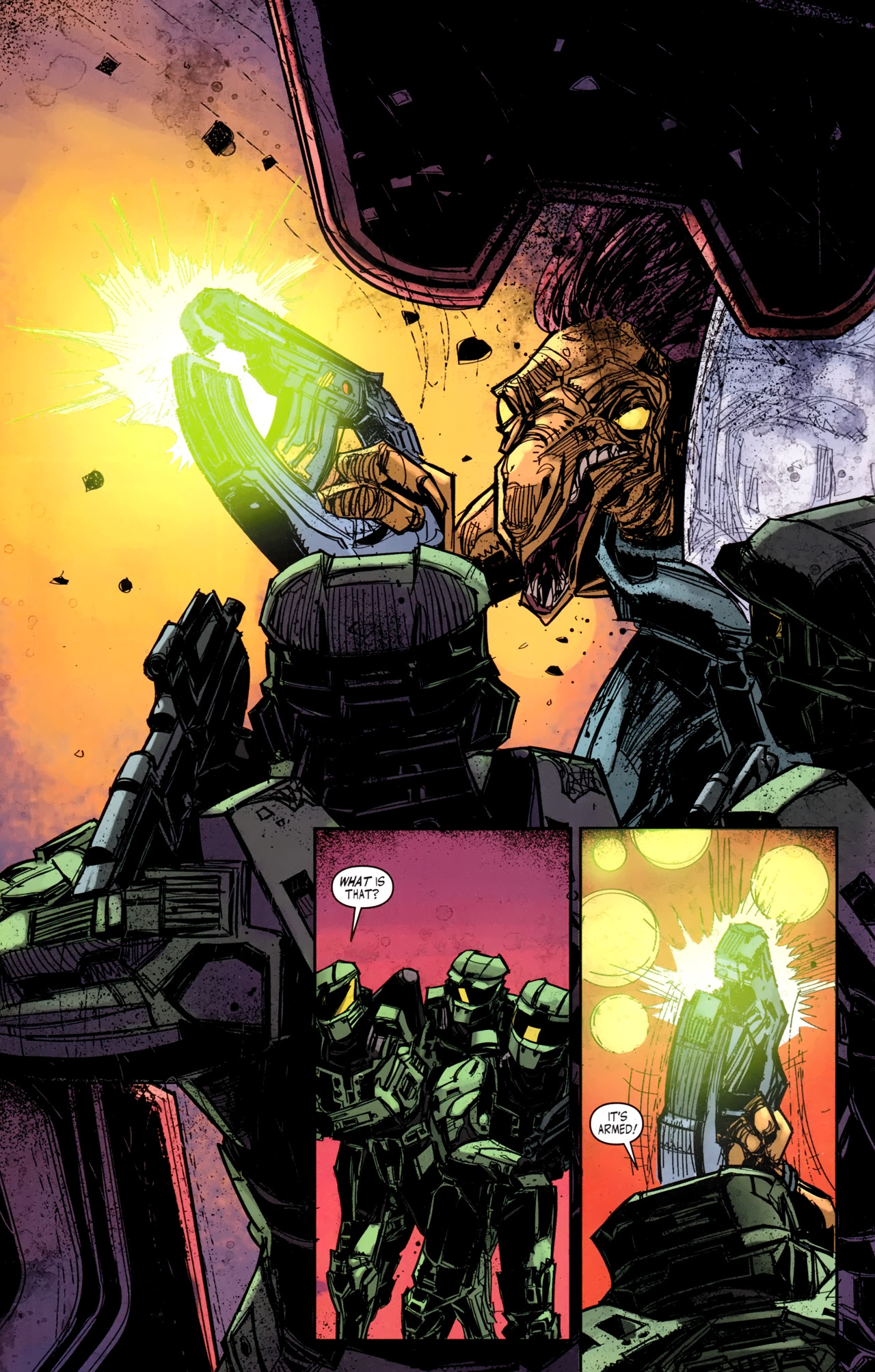 Read online Halo: Fall Of Reach - Covenant comic -  Issue #2 - 8