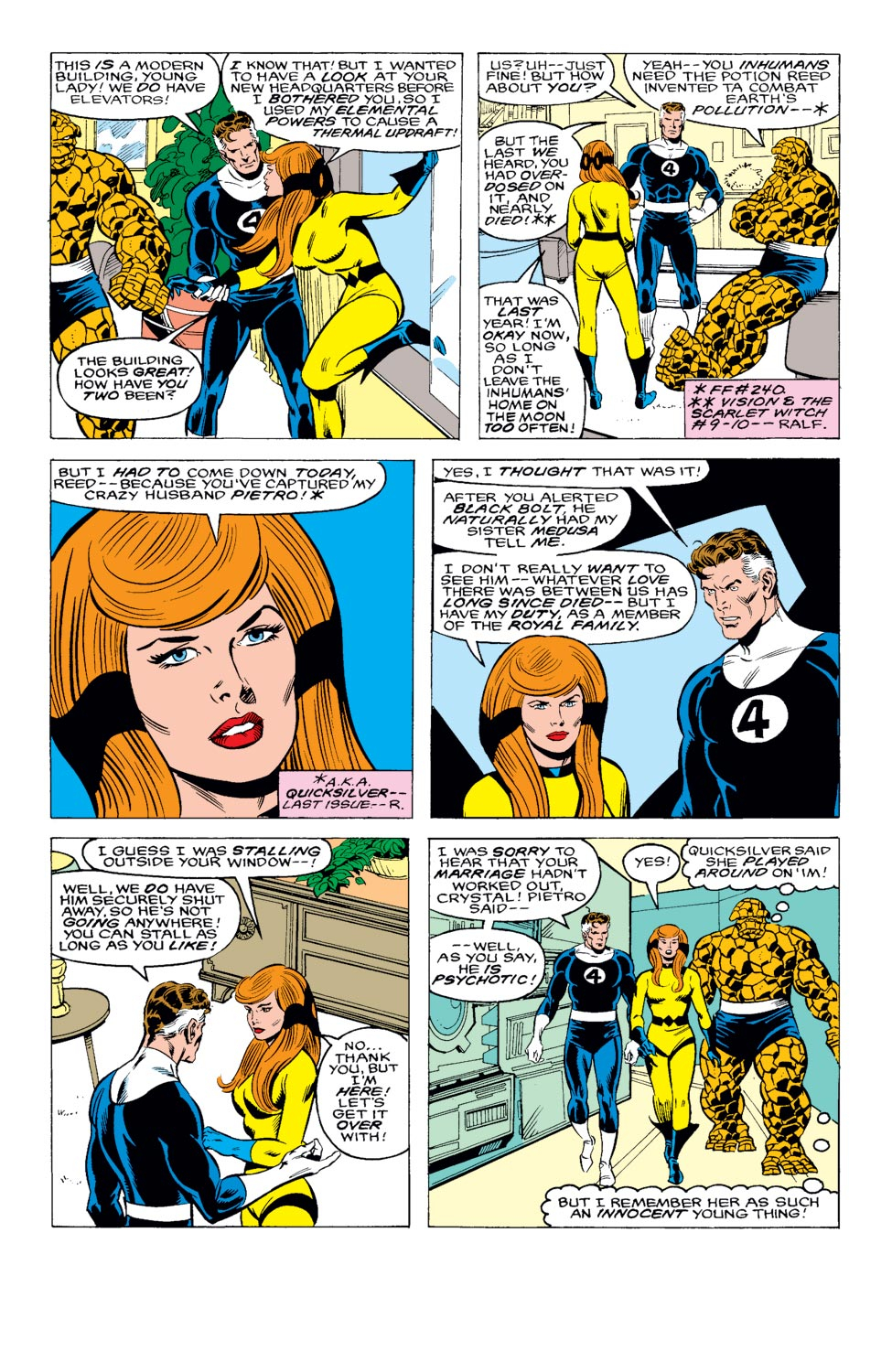 Read online Fantastic Four (1961) comic -  Issue #305 - 5
