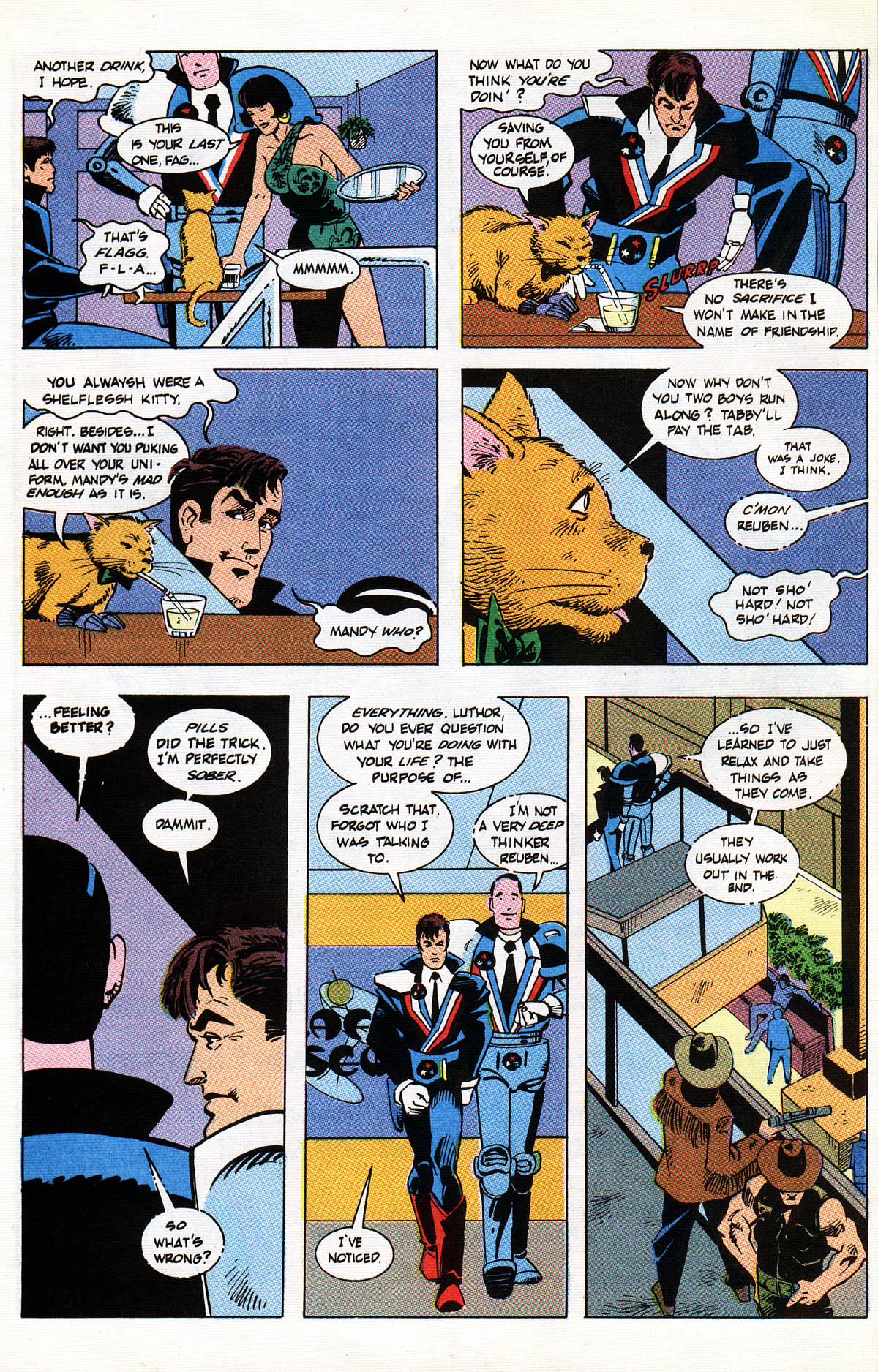 Read online American Flagg! comic -  Issue #38 - 16