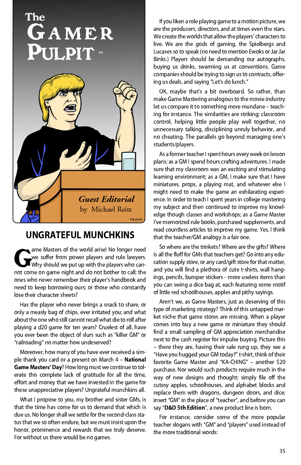 Read online Knights of the Dinner Table comic -  Issue #203 - 37